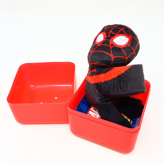 Kid Arachnid Spiderman Miles Morales Marvel Cutie Cuff Snap Hug & Go Figure