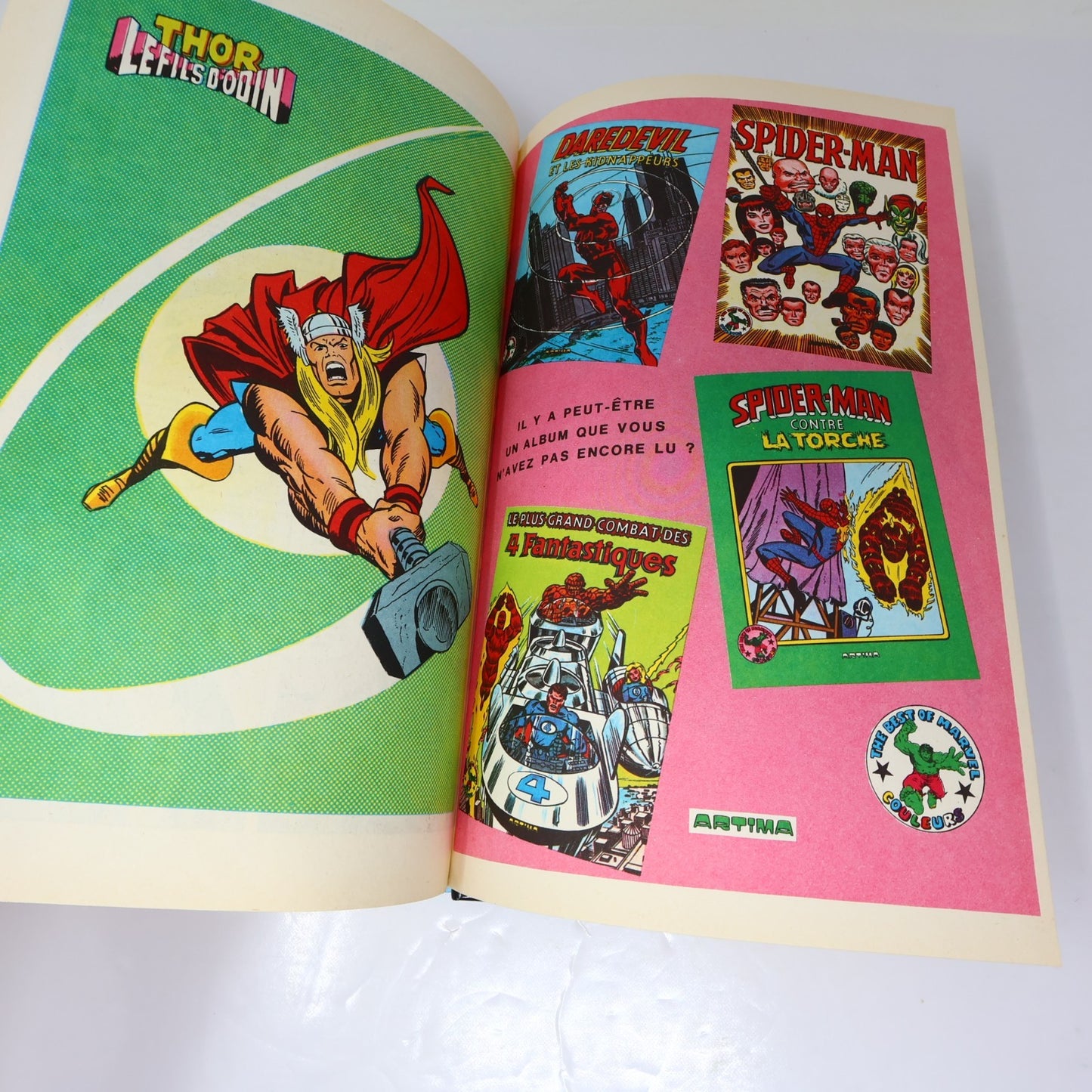 Les Vengeurs La Clé du Zodiaque Roy Thomas/Sal Buscema Artima/Marvel 1981 HC Bd