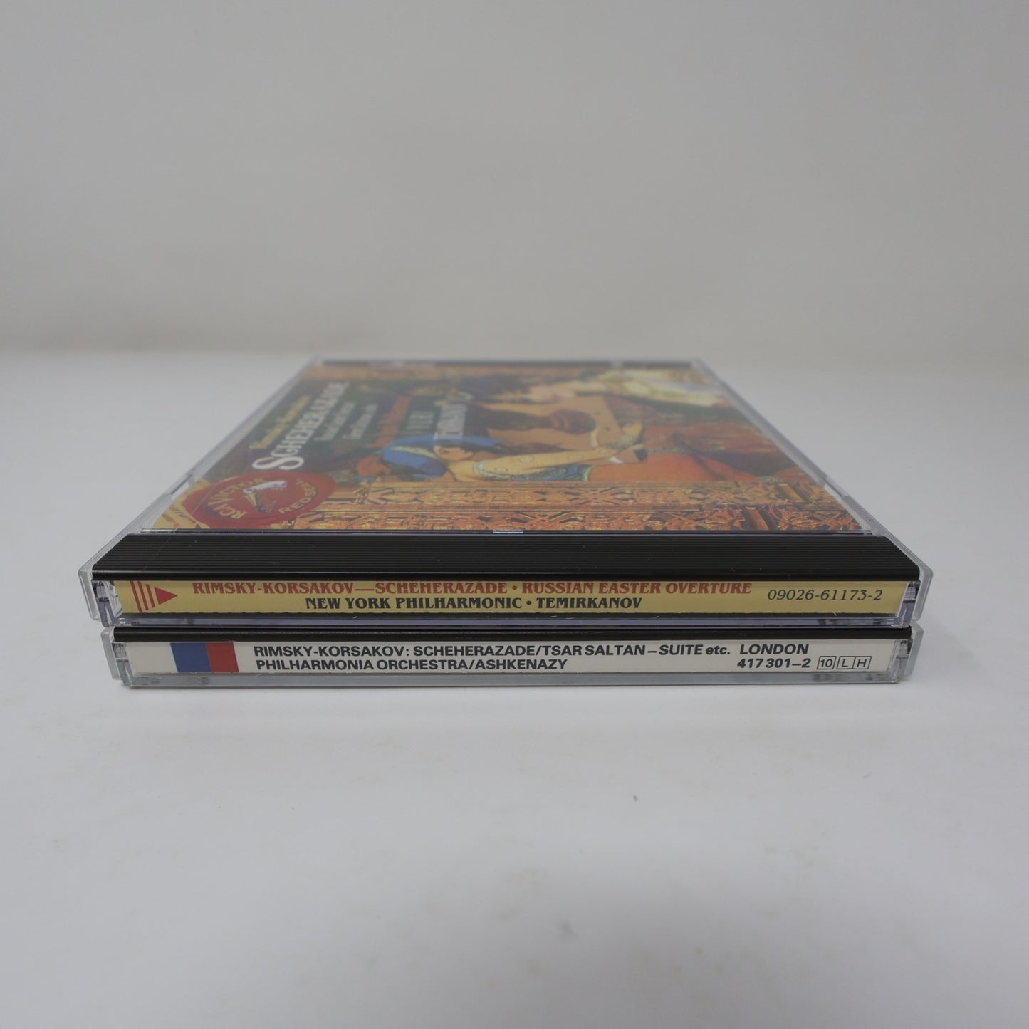 Rimsky-Korsakov Scheherezade 2 CD Lot Yuri Temirkanov/Ashkenazy/Warren-Green 80s