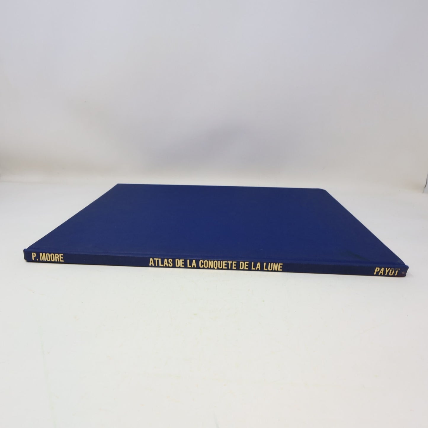 Atlas de la Conquête de la Lune Patrick Moore 1969 Payot Français Livre 60s HC