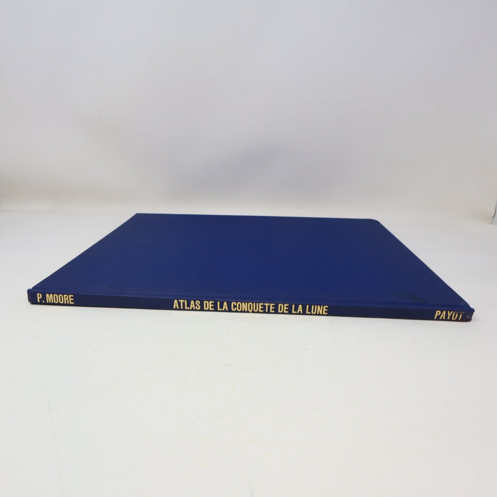 Atlas de la Conquête de la Lune Patrick Moore 1969 Payot Français Livre 60s HC