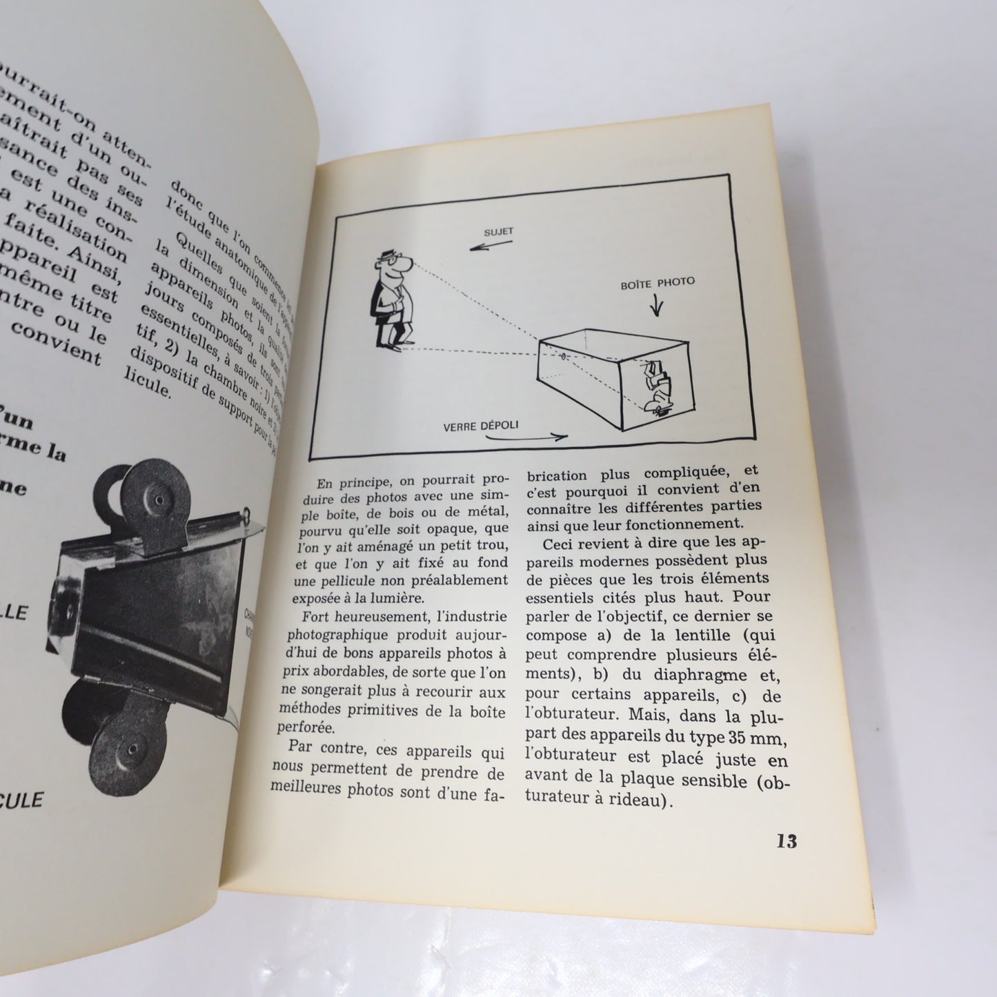 Apprenez la Photographie avec Antoine Désilets De L'homme 1969 PB Français Livre