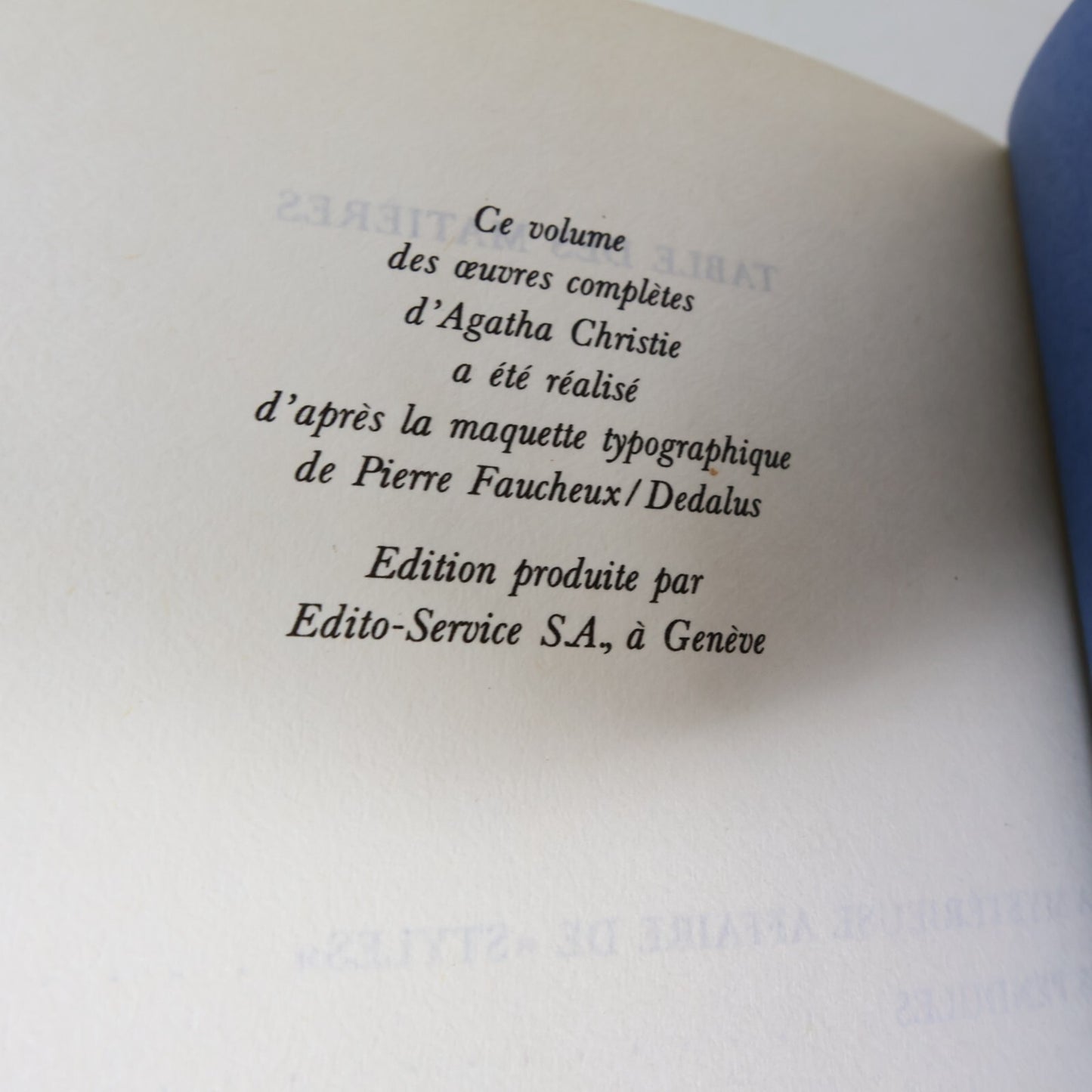 Agatha Christie Oeuvres Complètes Lot 13 Livres Edito-Service Français 70s HC