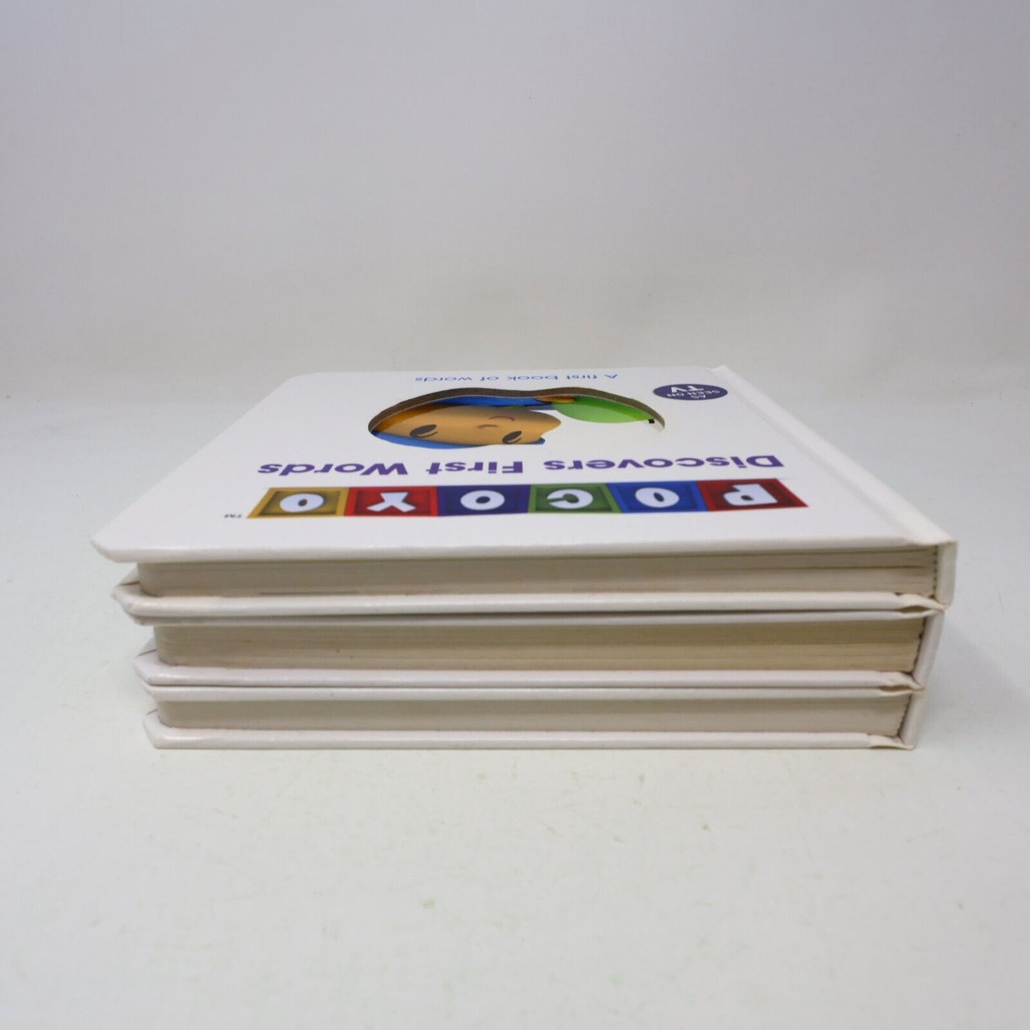 Pocoyo Lot 3 Books Young Children Feelings Colors First Words Red Fox Hardcover