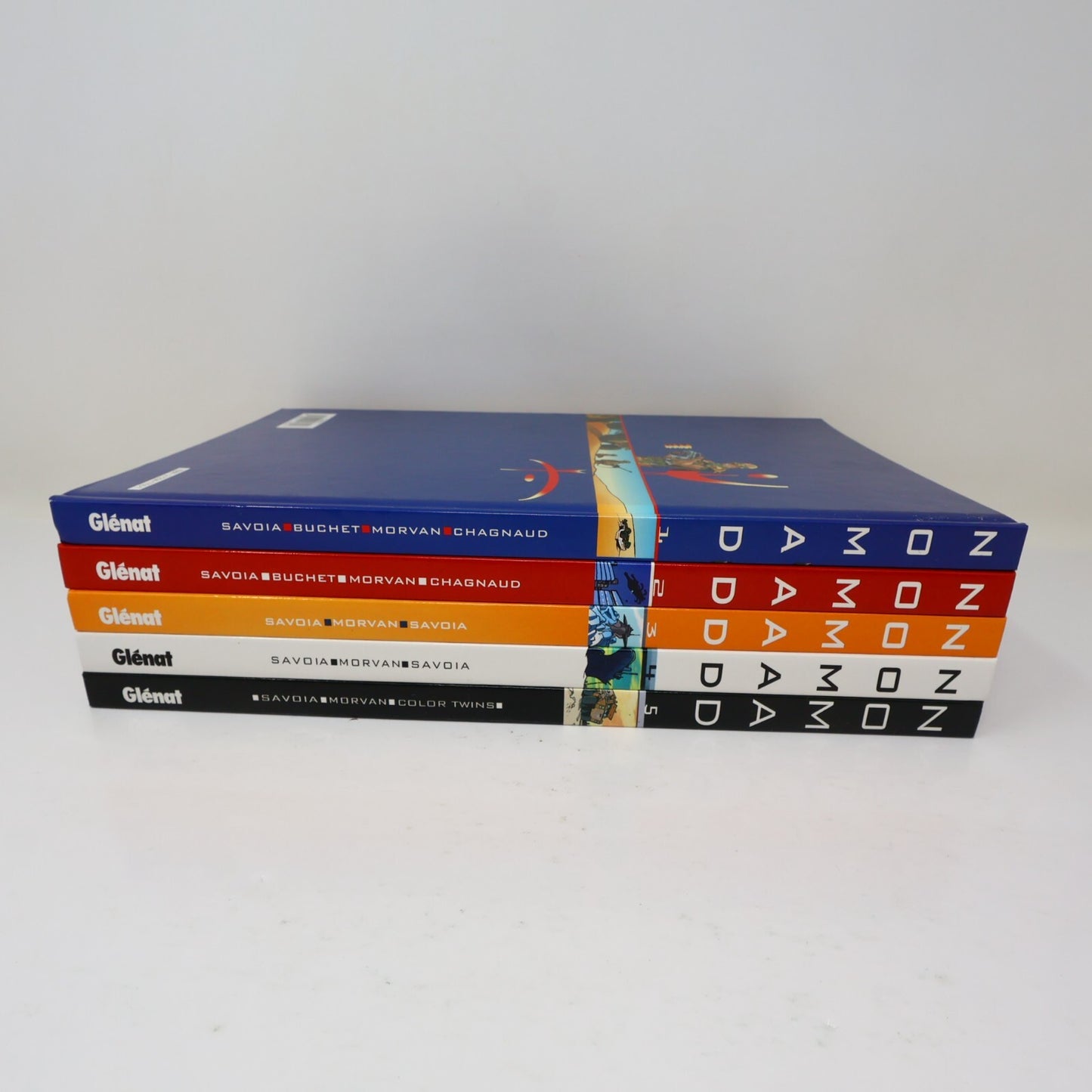 Nomad #1-5 Lot 5 Bandes dessinées Glénat Savoia/Morvan/Buchet Mémoire Vive Bd HC