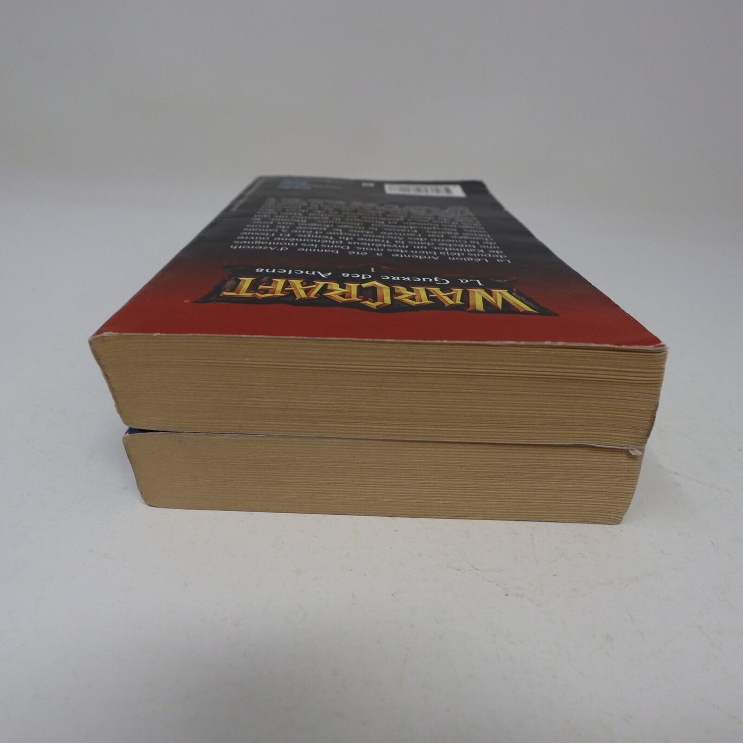 Lot 2 Livres La Guerre des Anciens #1-2 Warcraft Richard A. Knaak 2005 Français