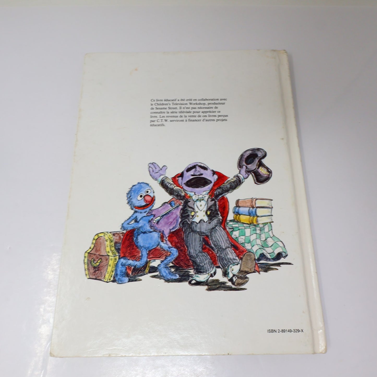 Rue Sesame Street Lot 10 Livres HC Français French Laffont Hardcover BCE Enfants
