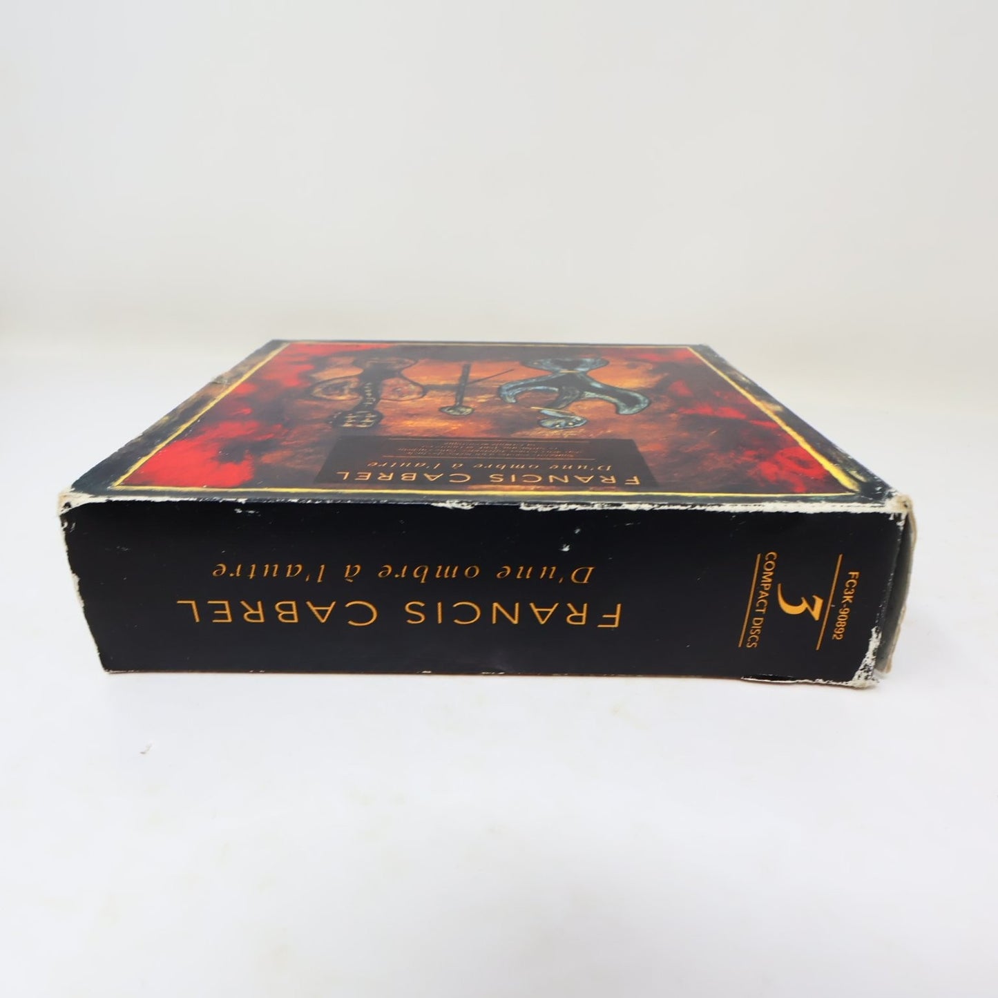 Francis Cabrel Coffret 3 CD D'une Ombre à L'autre 1991 Sarbacane French Folk