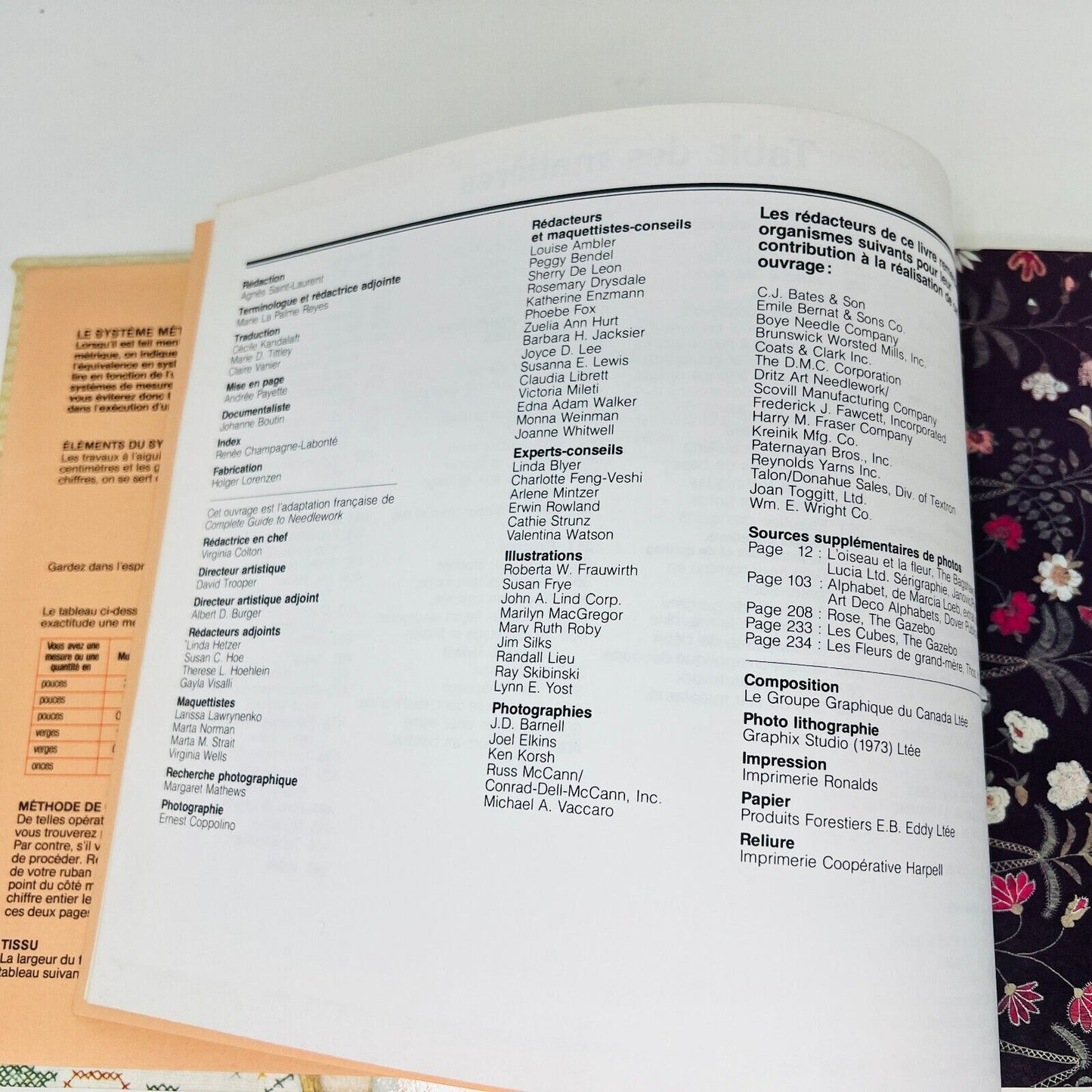 1981 Guide Complet des Travaux à l'Aiguille Couture Sélection du Reader's Digest