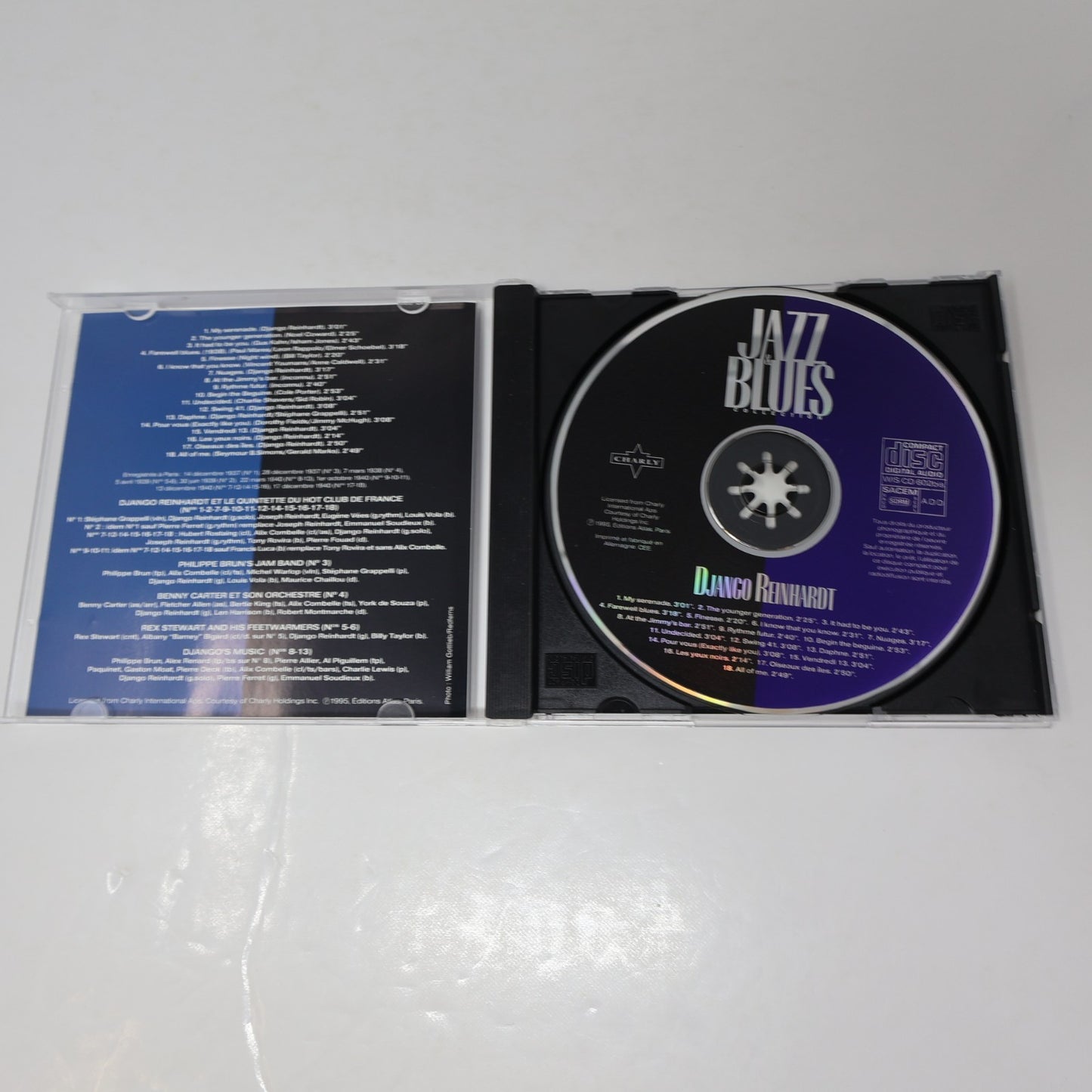 Django Reinhardt 2 CD Lot Jazz & Blues Collection #2/Django Swings Nuages