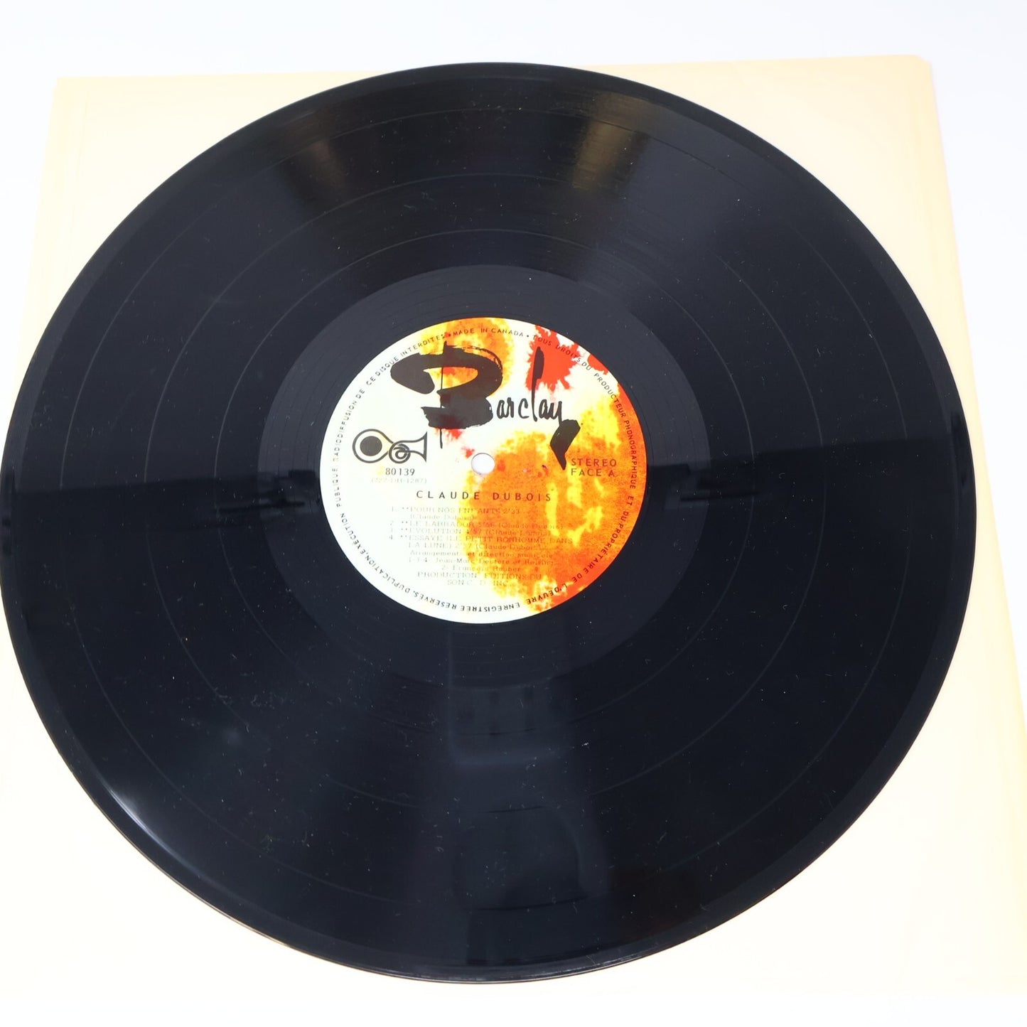 Claude Dubois Lot 3 Disques LP Record Touchez du Bois/Éponyme Québécois 1970s