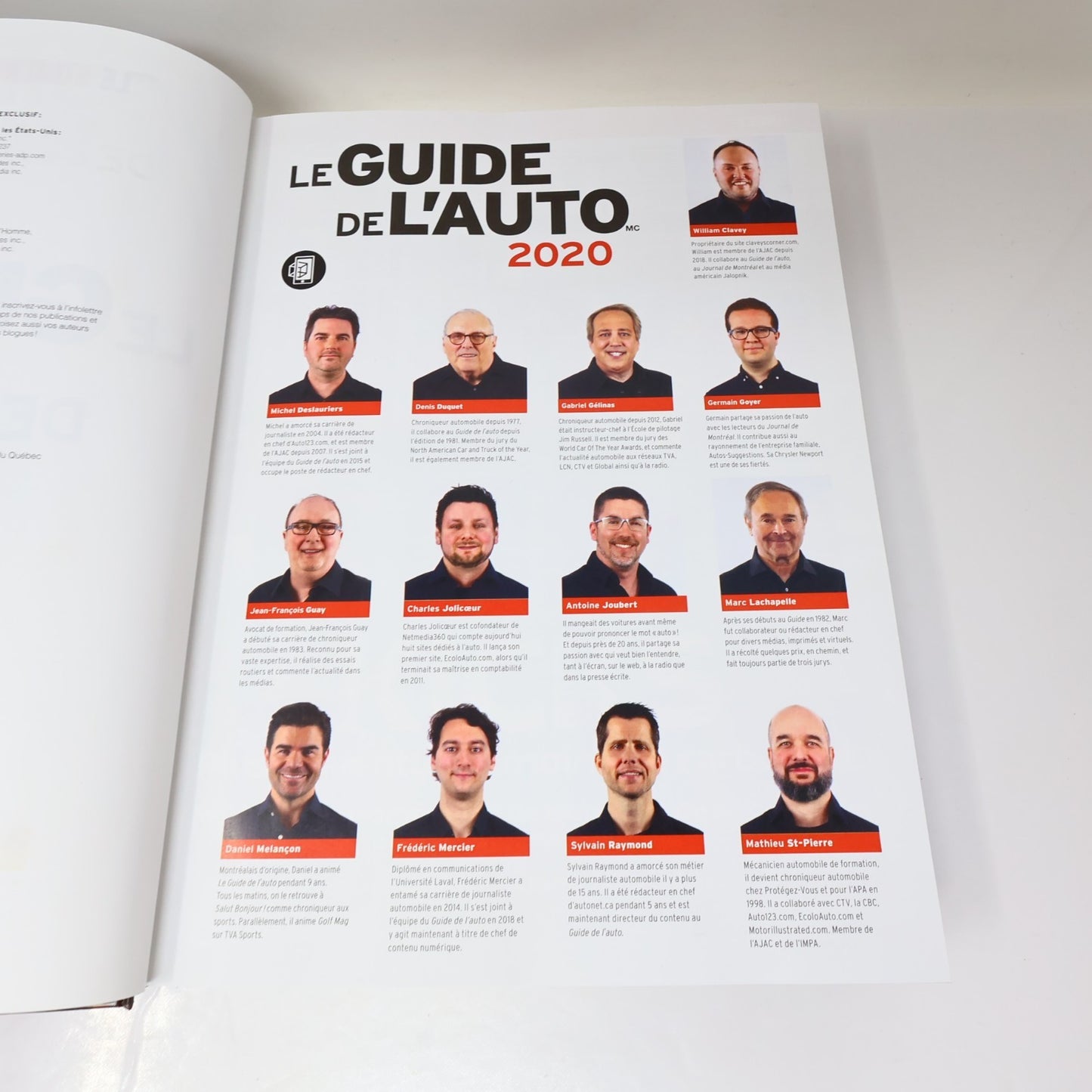 Guide de l'Auto 2019/2020 Lot 2 Livres Gélinas/Lachapelle Transports Automobile