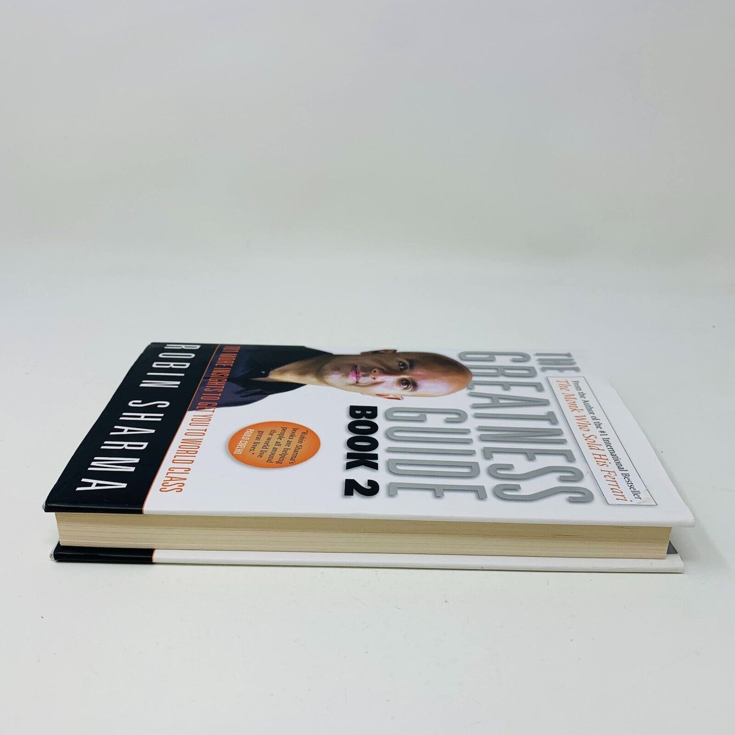 2007 The Greatness Guide Book 2 by Robin Sharma Hardcover DJ Self-Help 1st Print