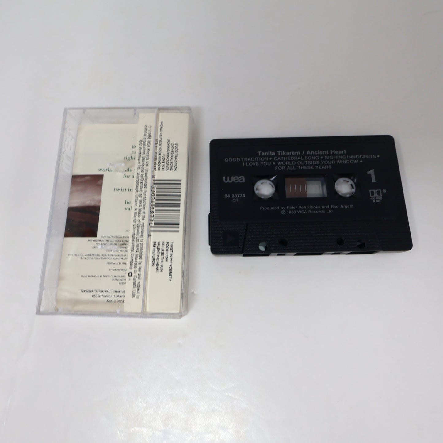 Tanita Tikaram 2 Cassettes Lot The Sweet Keeper/Ancient Heart WEA Rock/Pop