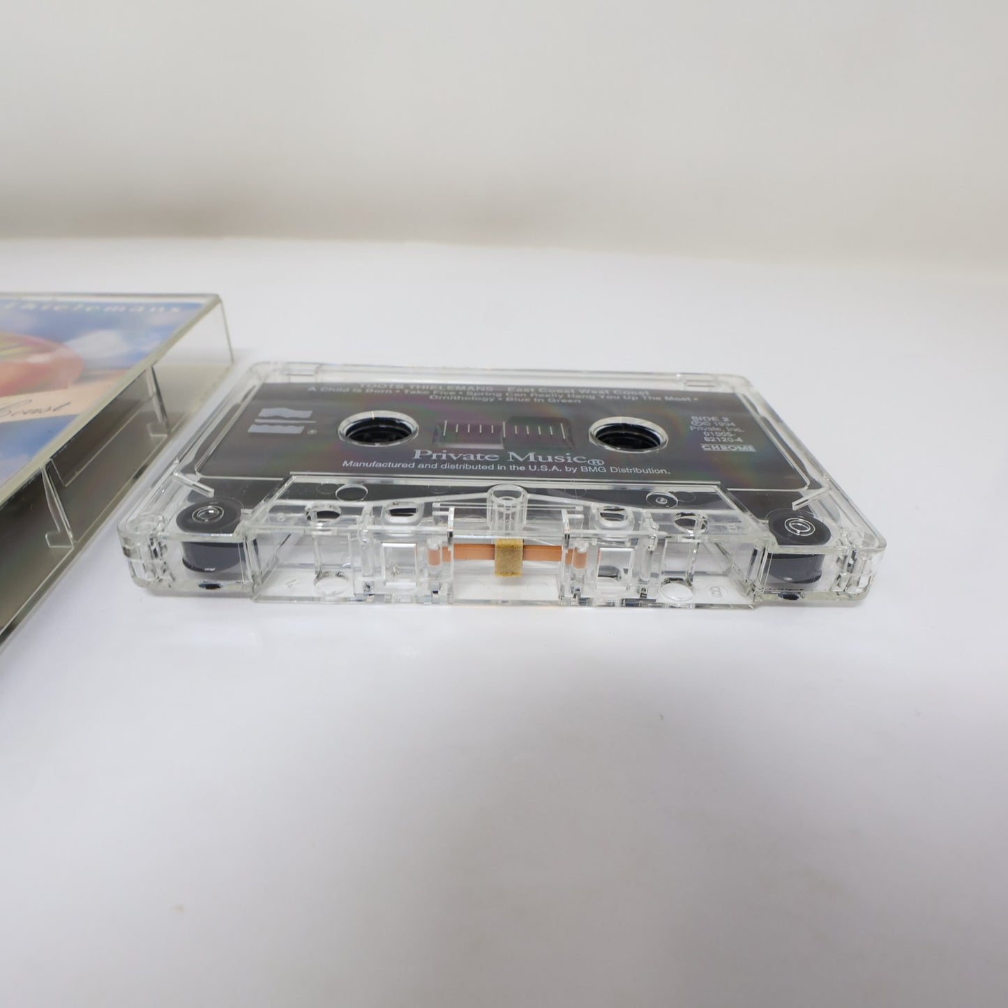 Toots Thielemans 2 Cassettes Lot East Coast West Coast/ The Brasil Project Jazz