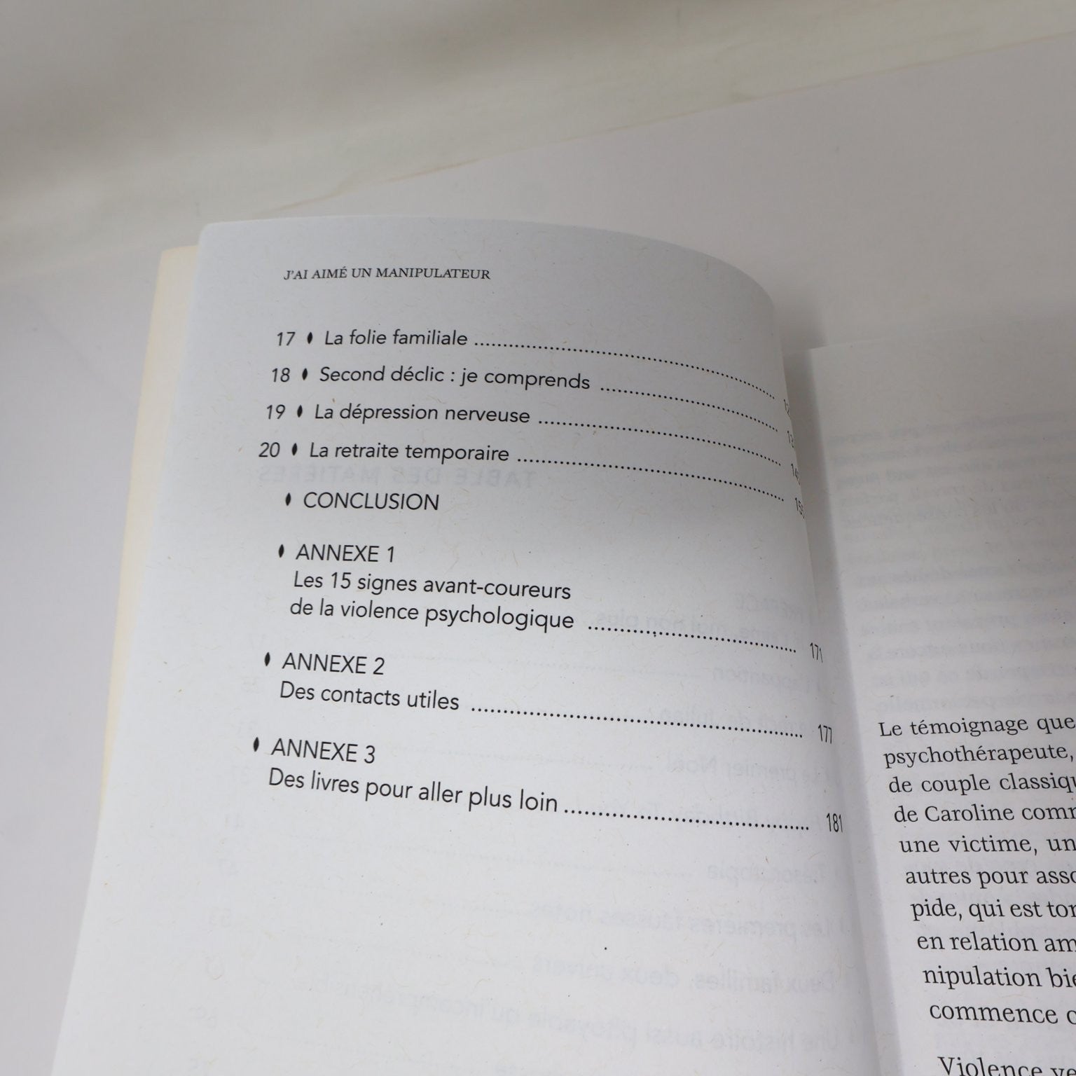 J'ai aimé un manipulateur Caroline Bréhat 2015 Psychologie Transcontinental