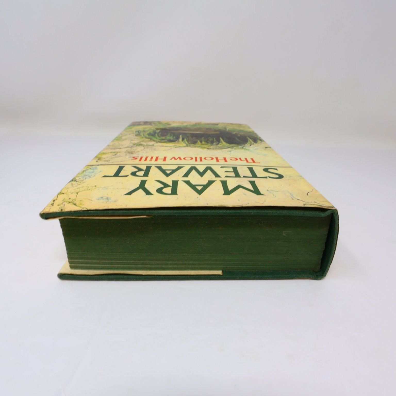 The Hollow Hills Mary Stewart 1973 UK Edition Arthurian Fiction Hodder Hardcover