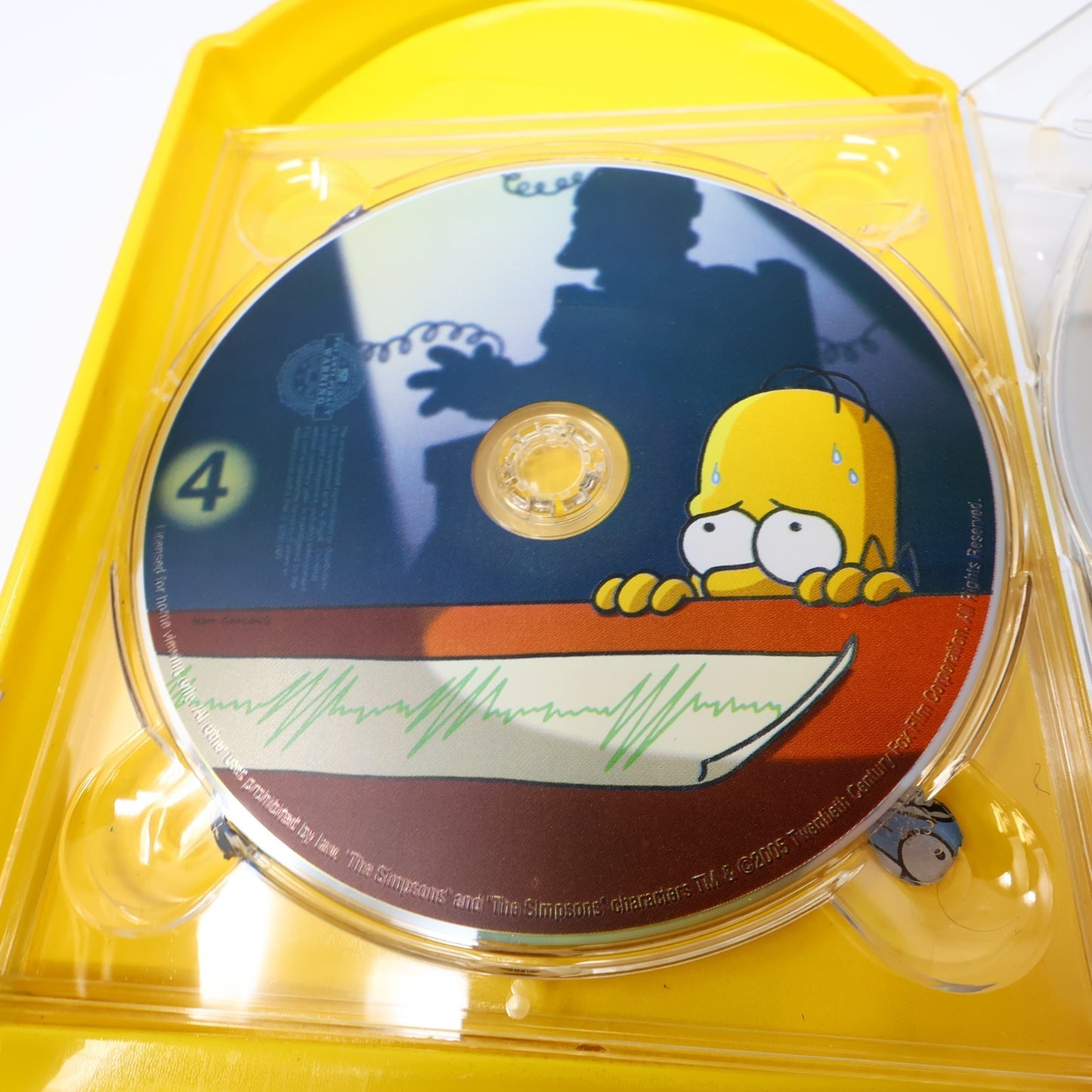 The Simpsons The Sixth Season #6 DVD Head Incomplete Missing Disc 1 & Inserts