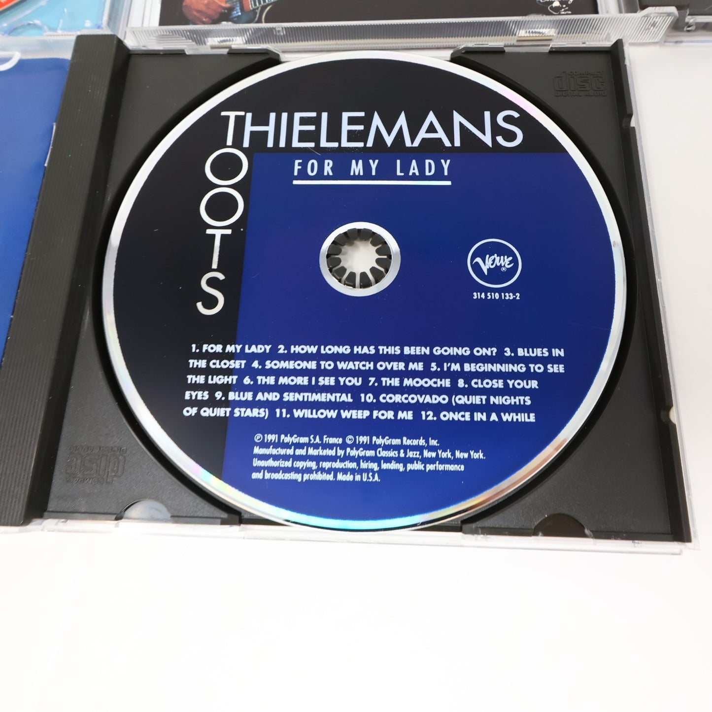 Toots Thielemans 3 CD Lot Chez Toots/Footprints/For My Lady Jazz 1990s