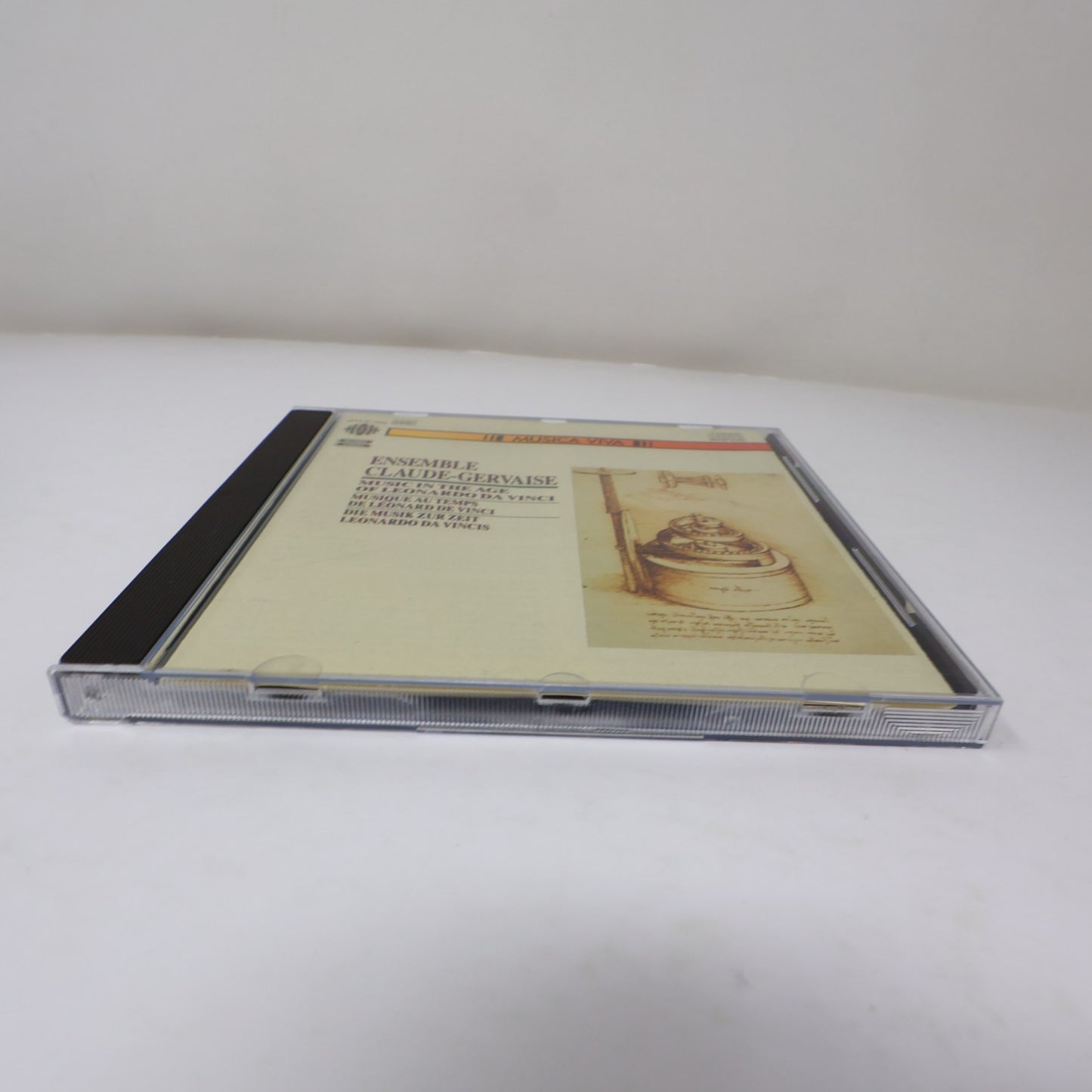 Ensemble Claude-Gervaise CD Music In The Age Of Leonardo Da Vinci Musica Viva