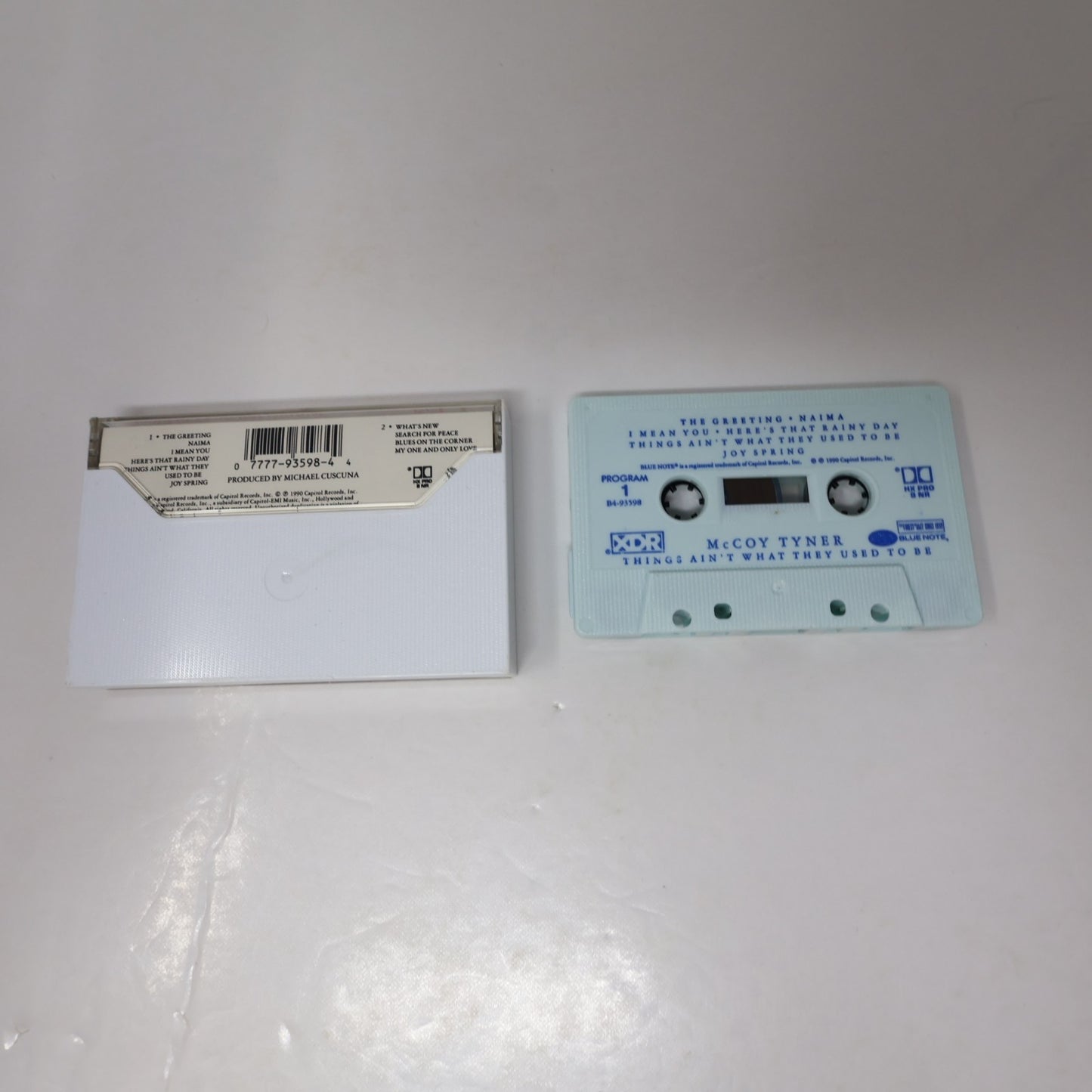 McCoy Tyner Things Ain't What They Used To Be Cassette Blue Note B4-93598 Jazz