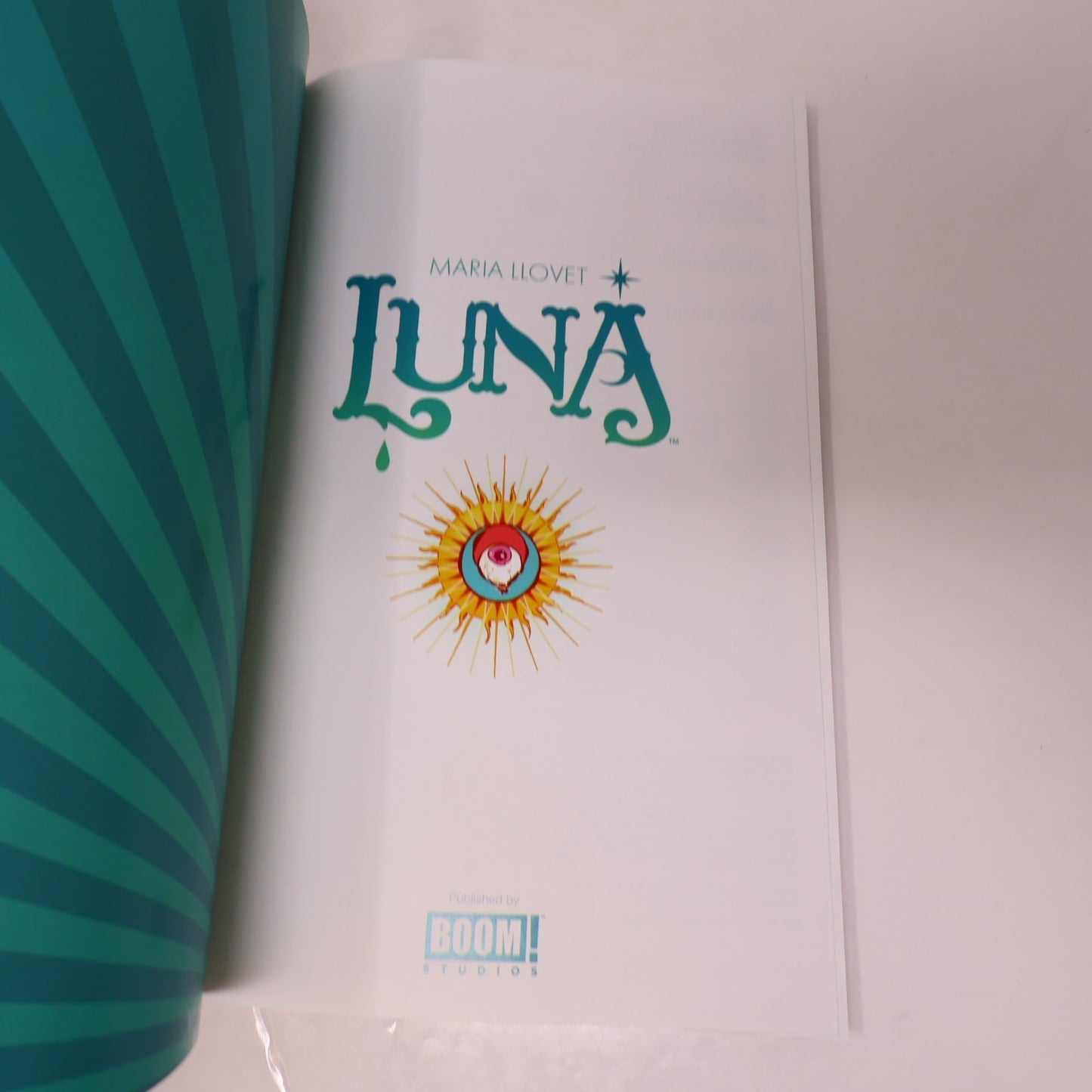 Luna Maria Llovet Boom! Studios 2021 PB Comics 1st Print Paperback 2020s