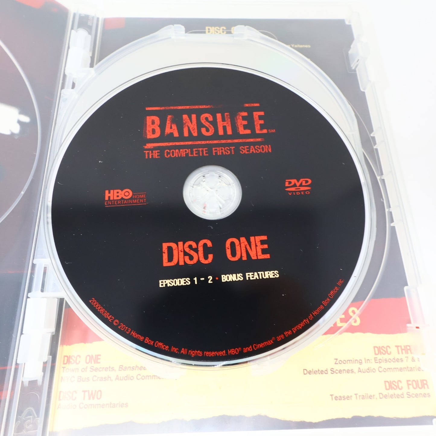 Banshee Season #1-4 Complete Series 4 DVD Lot Cinemax HBO Antony Starr/Milicevic