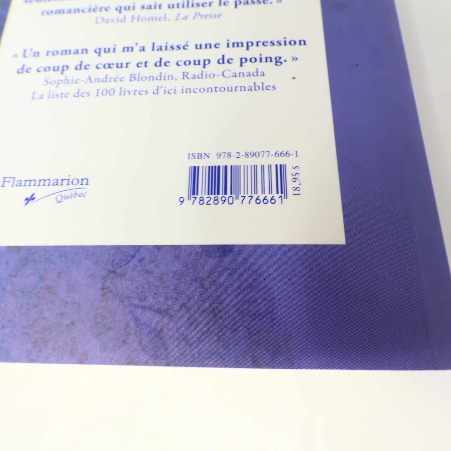 Un Parfum de Cèdre Ann-Marie MacDonald Livre 2015 Français Flammarion Québec PB