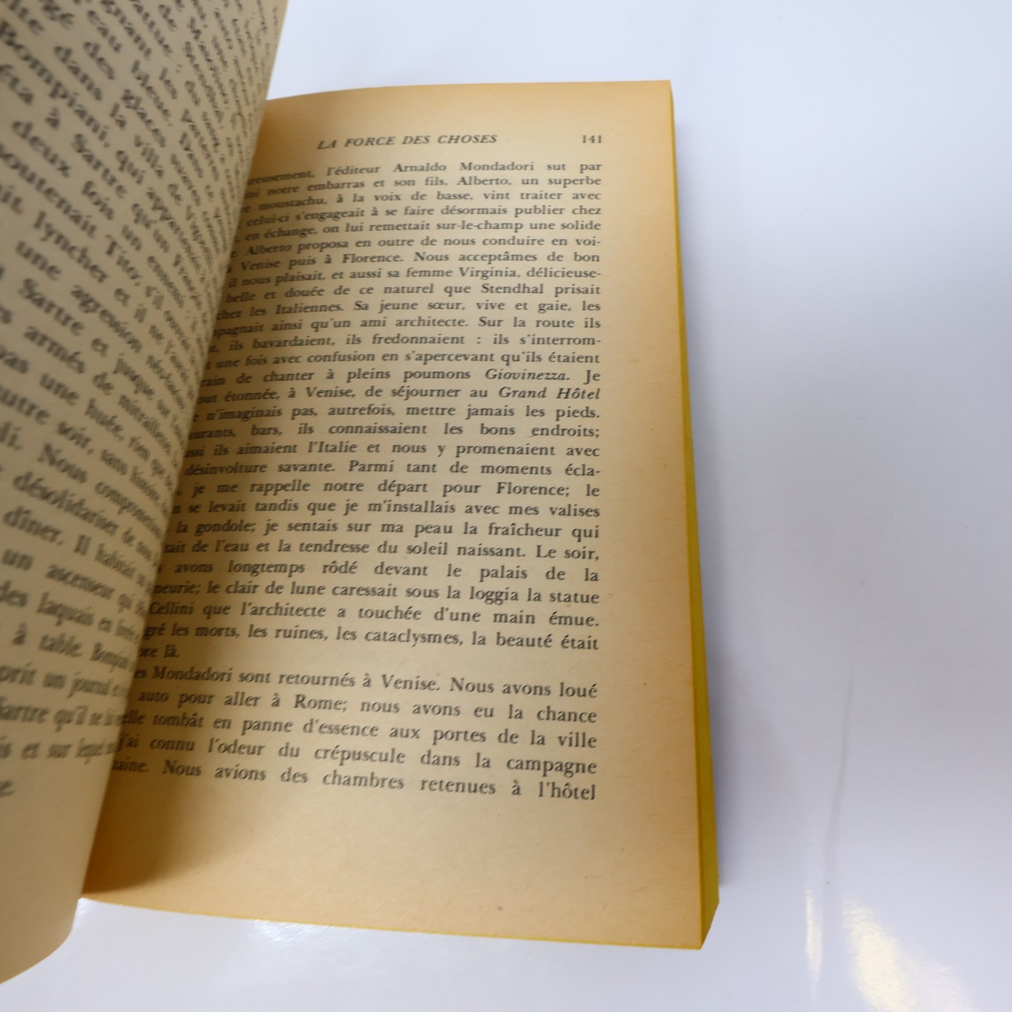 Simone de Beauvoir Lot 4 Livres La Force des Choses 1-2/Les Mandarins 1-2 Roman