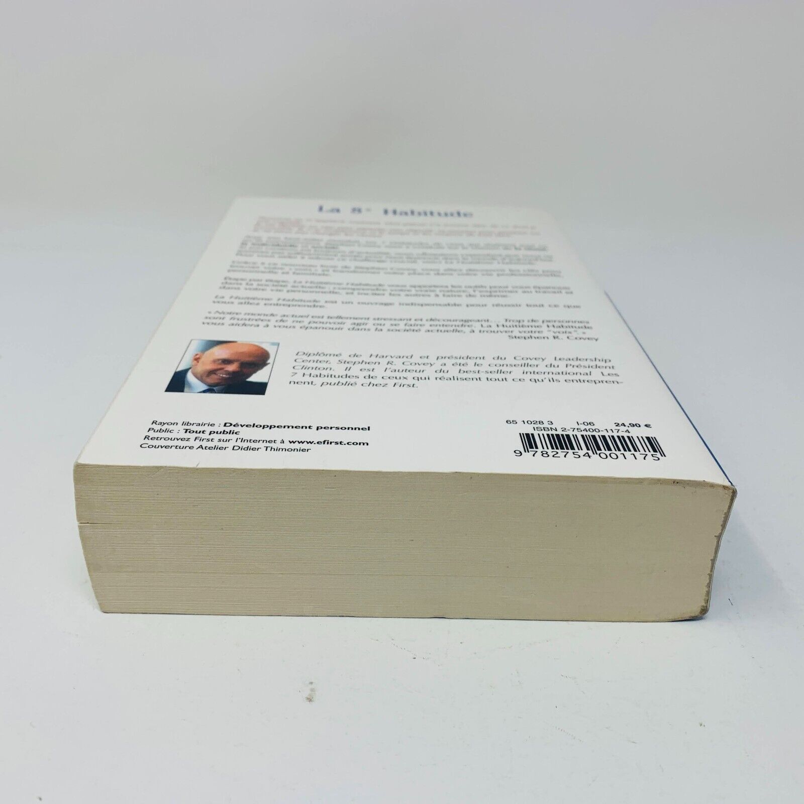 2006 La 8ème Habitude Livre Stephen R. Covey en Français French PB Réussite 8e