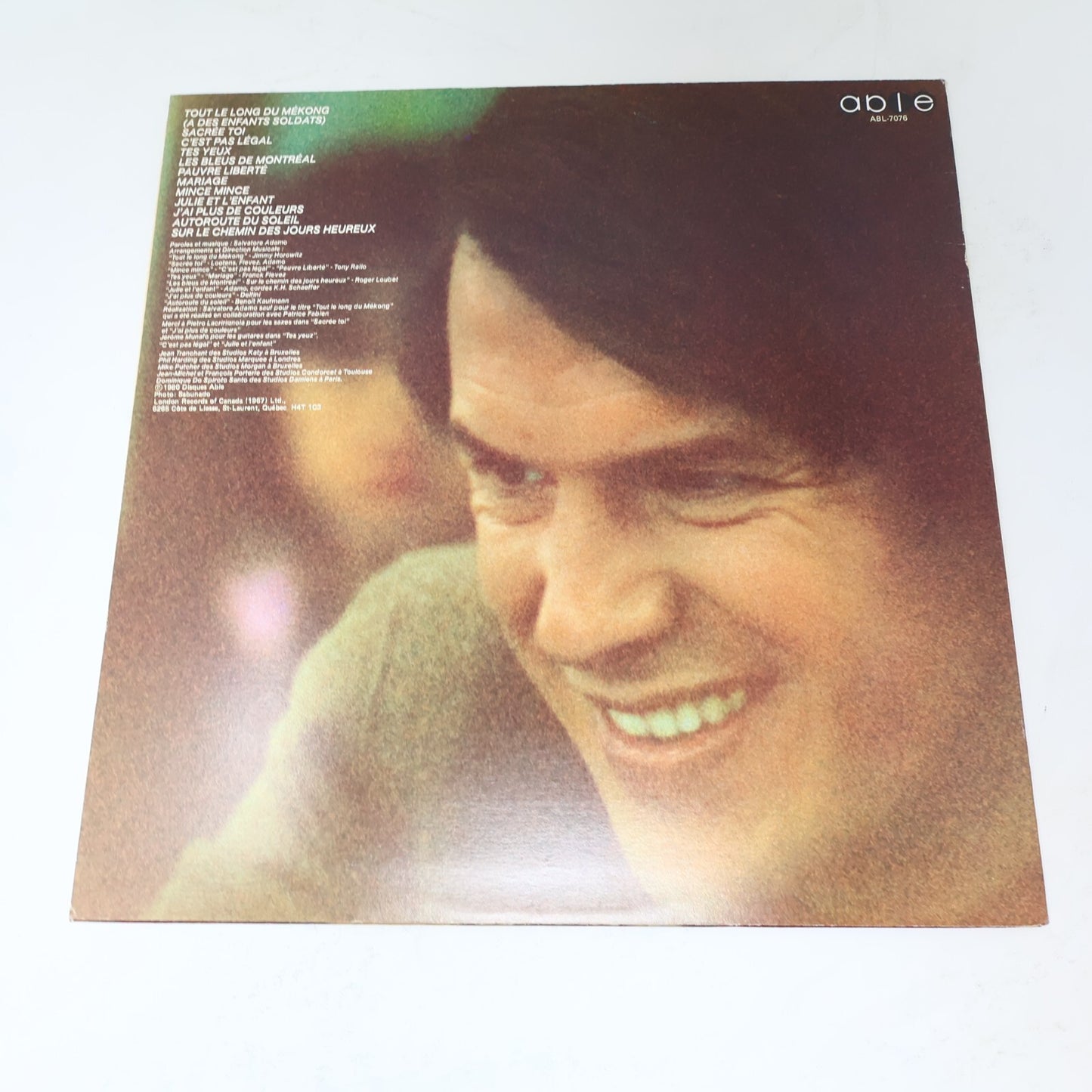 Adamo Lot 8 Disques Pauvre Liberté/Olympia 71/Jusqu'à L'Amour Record Vinyl LP