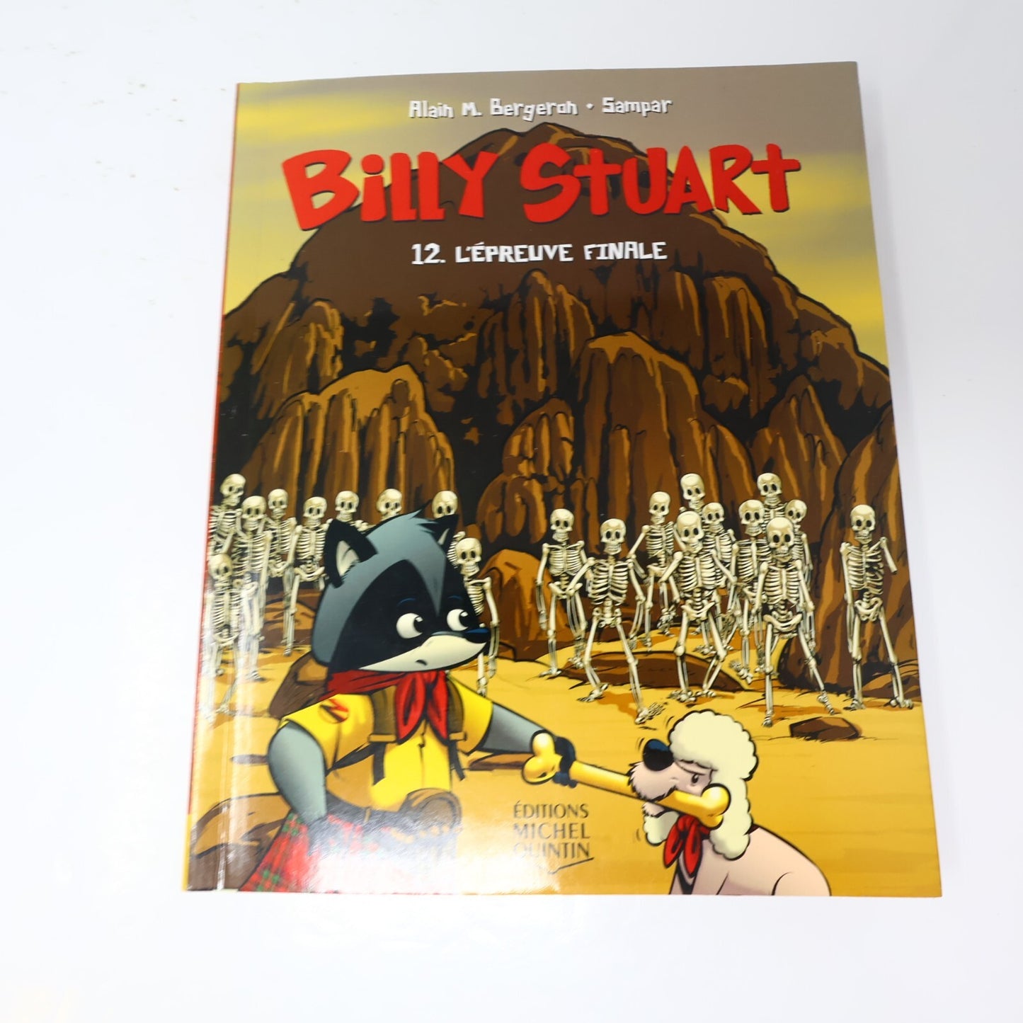 Billy Stuart #1-3 5-6 10-12 Lot 8 Livres Bergeron/Sampar Les Zintrépides PB Bd