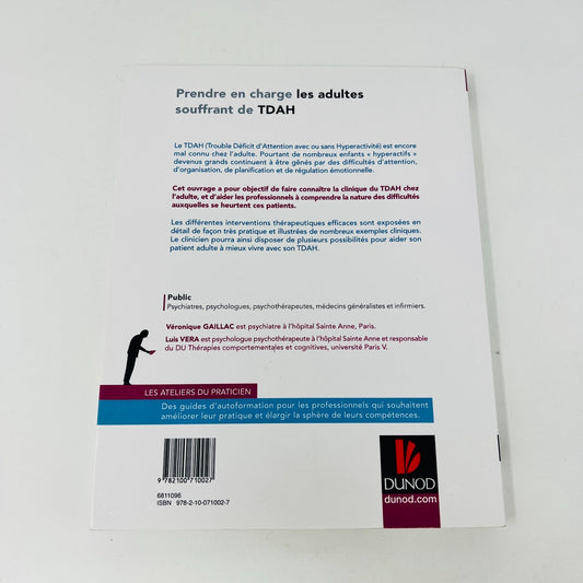 2016 Prendre en Charge les Adultes Souffrant de TDAH Véra/Gaillac Diagnostique