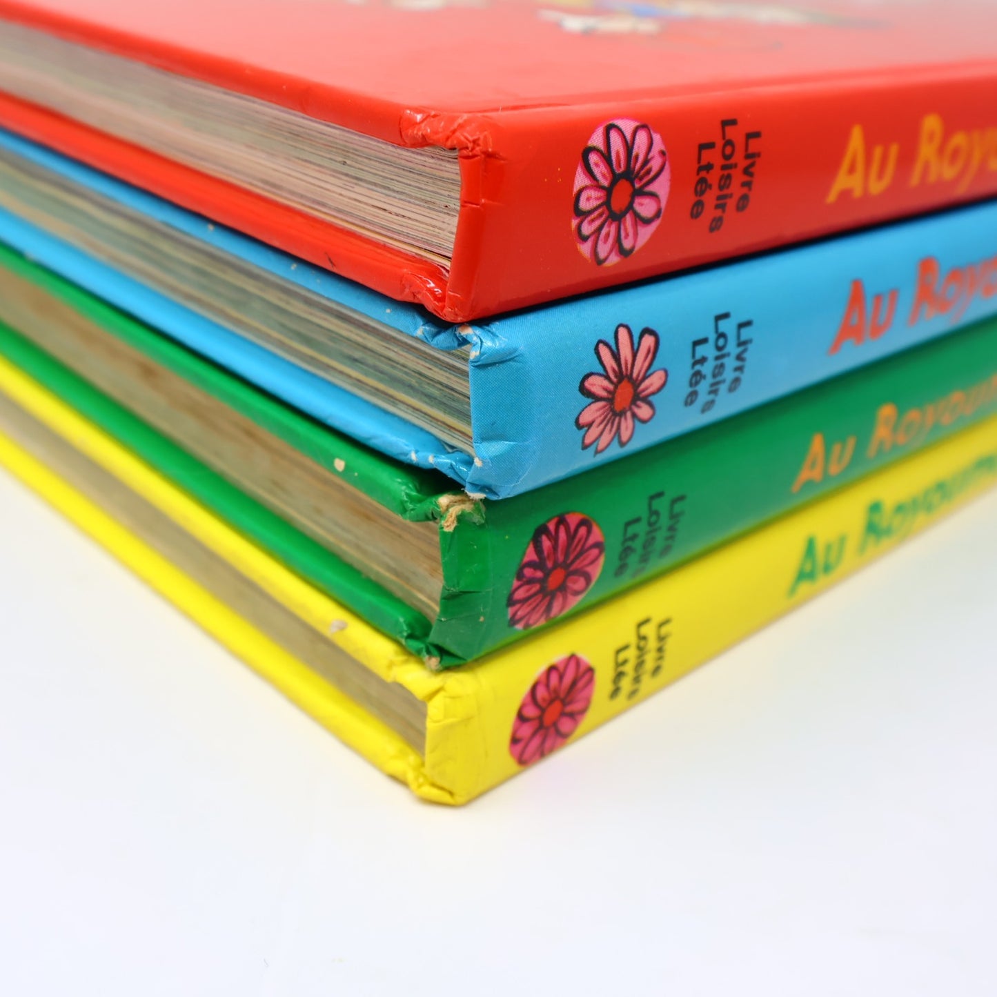 Au Royaume des Noms/Verbes/Adjectifs/Contraires Lot 4 Livres Disney Enfants 70s