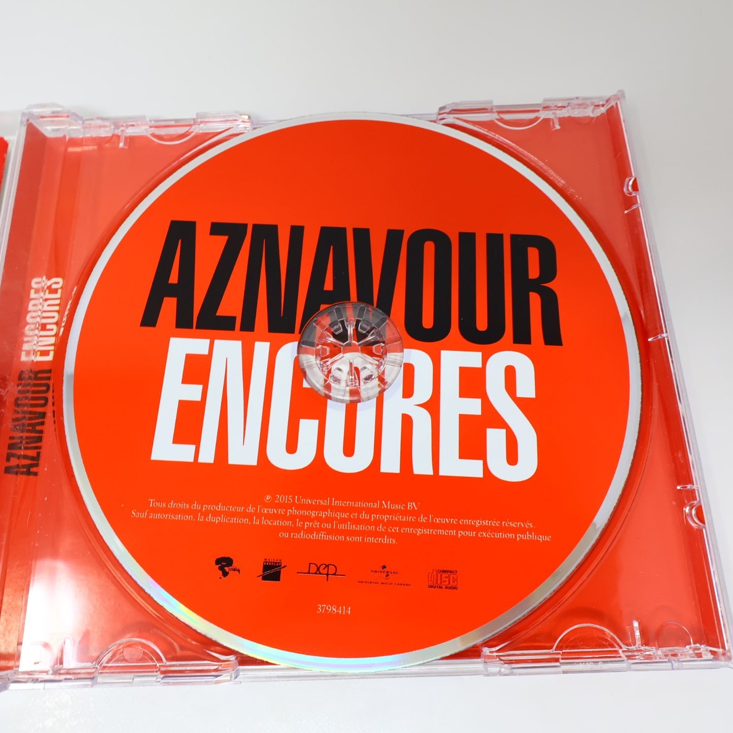 Charles Aznavour Lot 8 CD Je Voyage/Jazznavour/Encores/Plus Bleu/Grands Succès