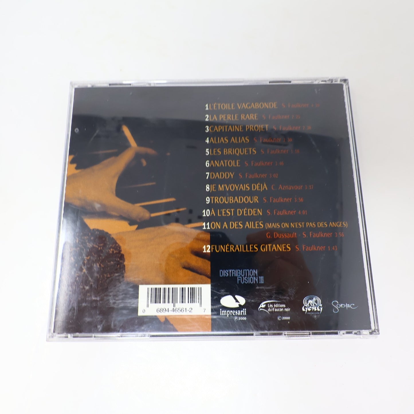 Stephen Faulkner Lot 3 CD Capturé Vivant/Train de Vie/Tessons D'Auréole Testés