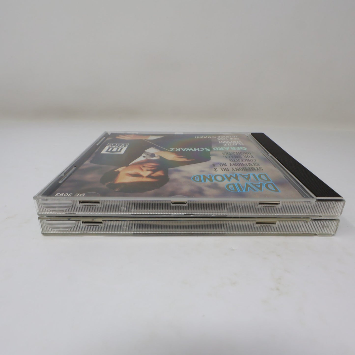 David Diamond 2 CD Lot Gerard Schwarz Symphony #2-3-4/Romeo & Juliet/Psalm Delos