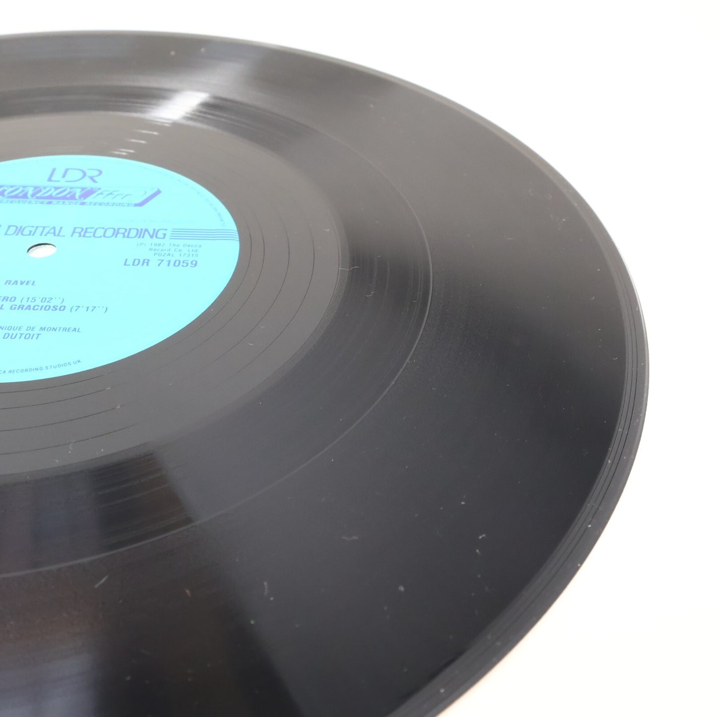Ravel Bolero/La Valse/Rapsodie Espagnole Charles Dutoit Record Vinyl LDR 71059