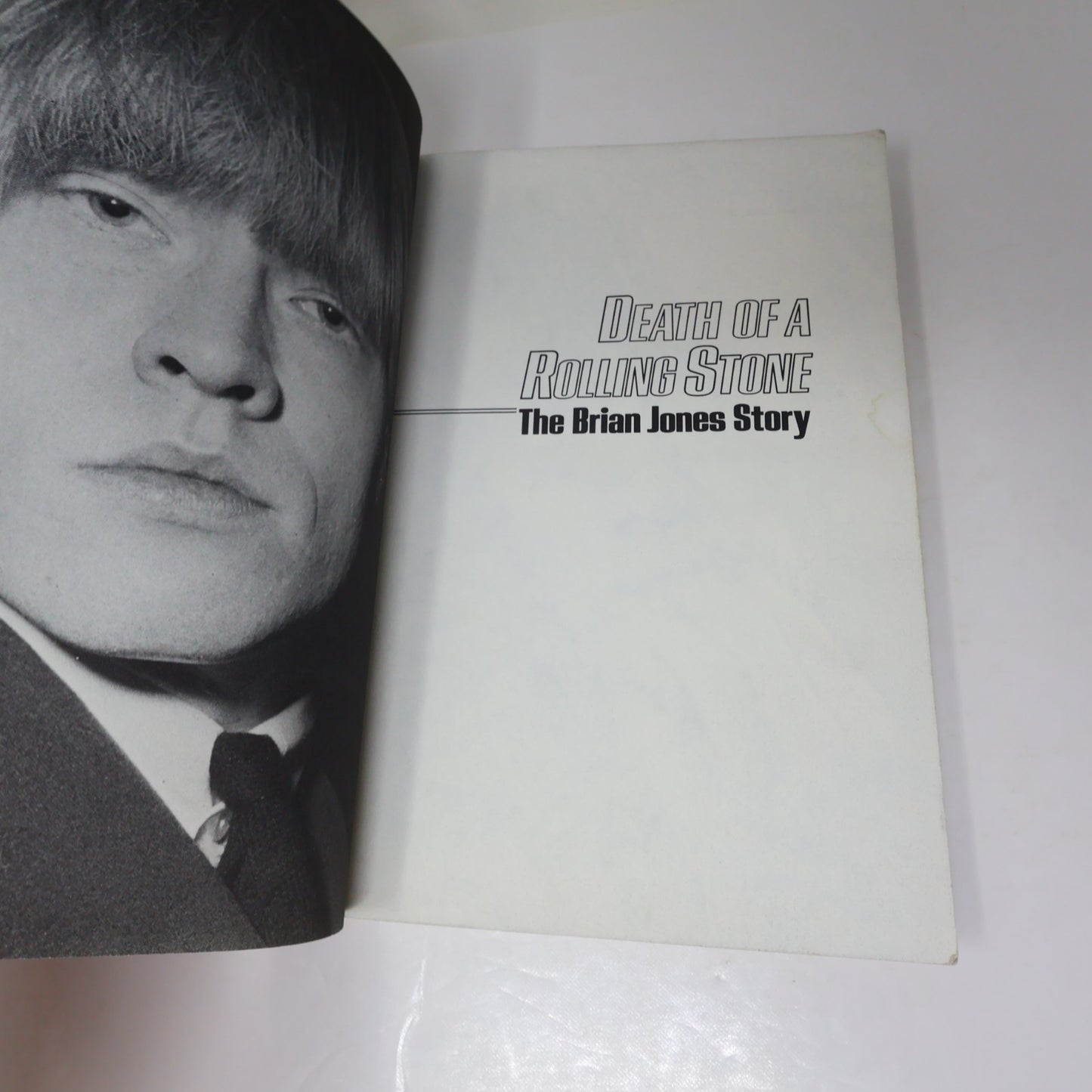 Death of a Rolling Stone the Brian Jones Story Mandy Aftel Putnam 1982 PB Music