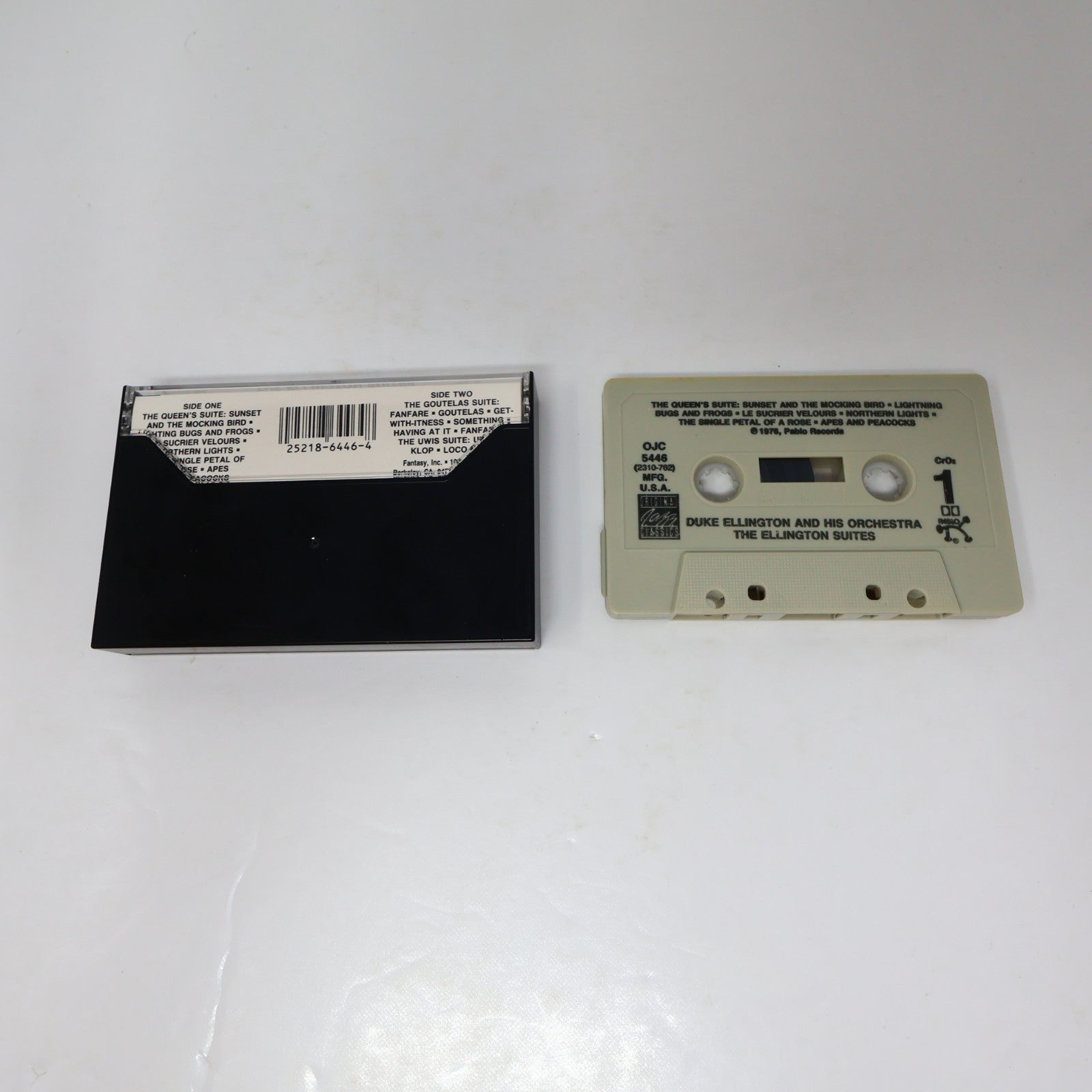 Duke Ellington 2 Cassettes Lot The Ellington Suites/The Essential V-Discs Jazz