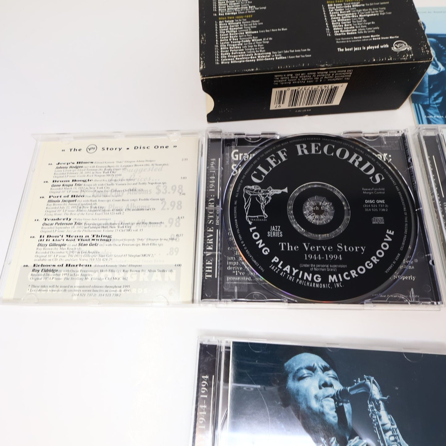 The Verve Story 1944-1994 CD Jazz Swing Bop Johnson/Cole/Holiday