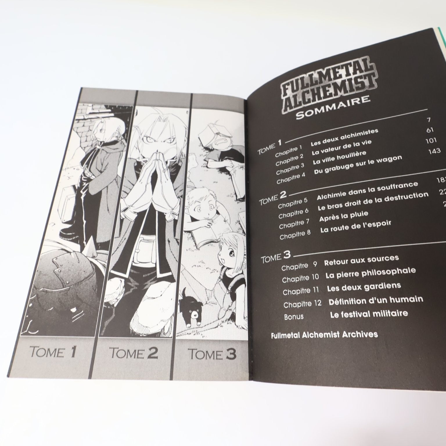 Fullmetal Alchemist Steel Edition 1-3 Lot Manga Kurokawa Hiromu Arakawa Francais