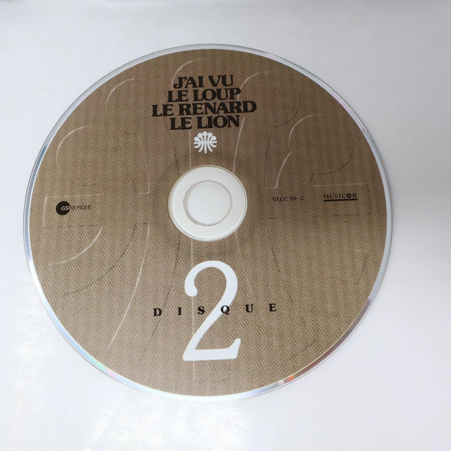 J'ai Vu Le Loup Le Renard Le Lion CD 25e 1974-1999 Leclerc/Vigneault/Charlebois