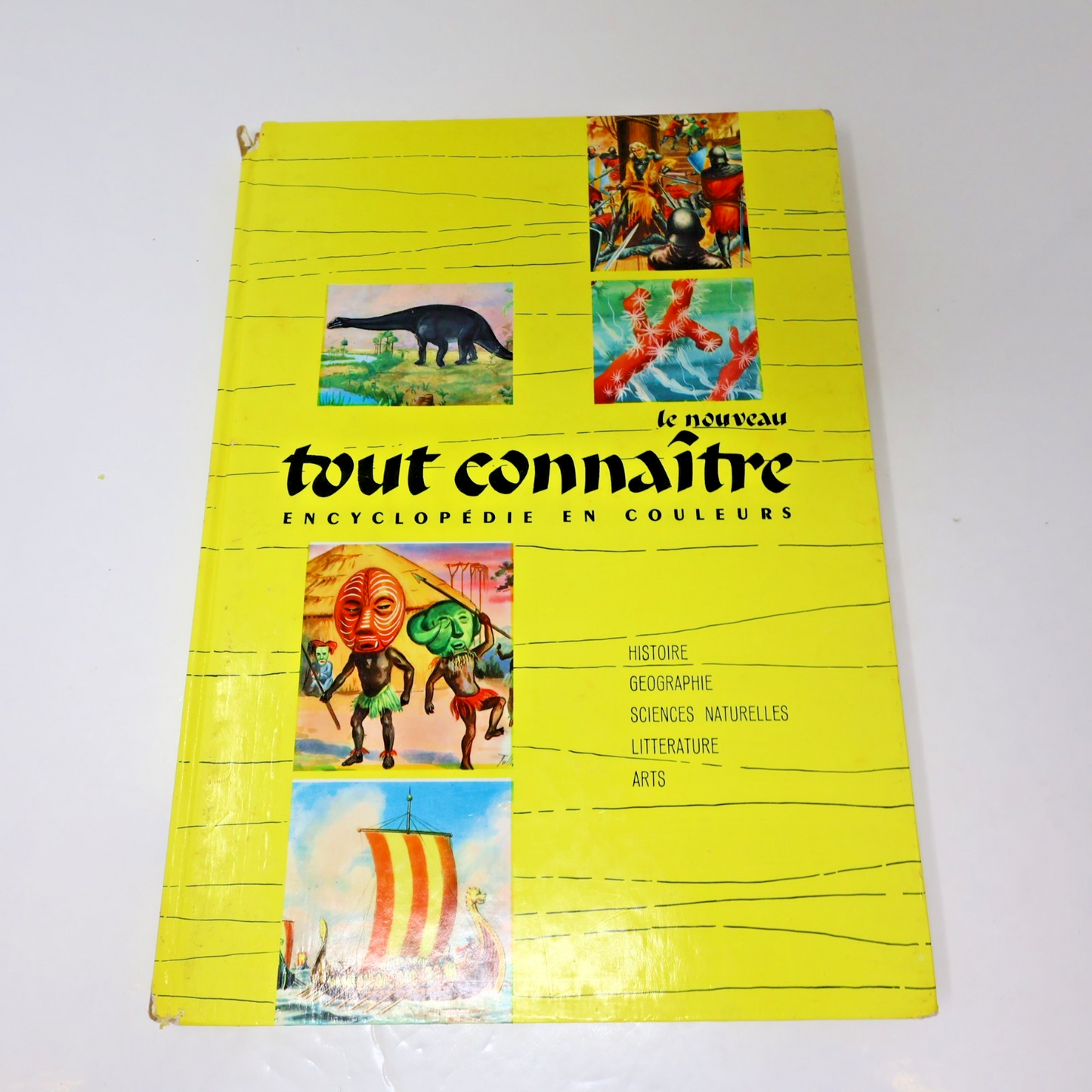 Le Nouveau Tout Connaître Encyclopédie en Couleurs Lot 24 Livres Histoire HC 60s