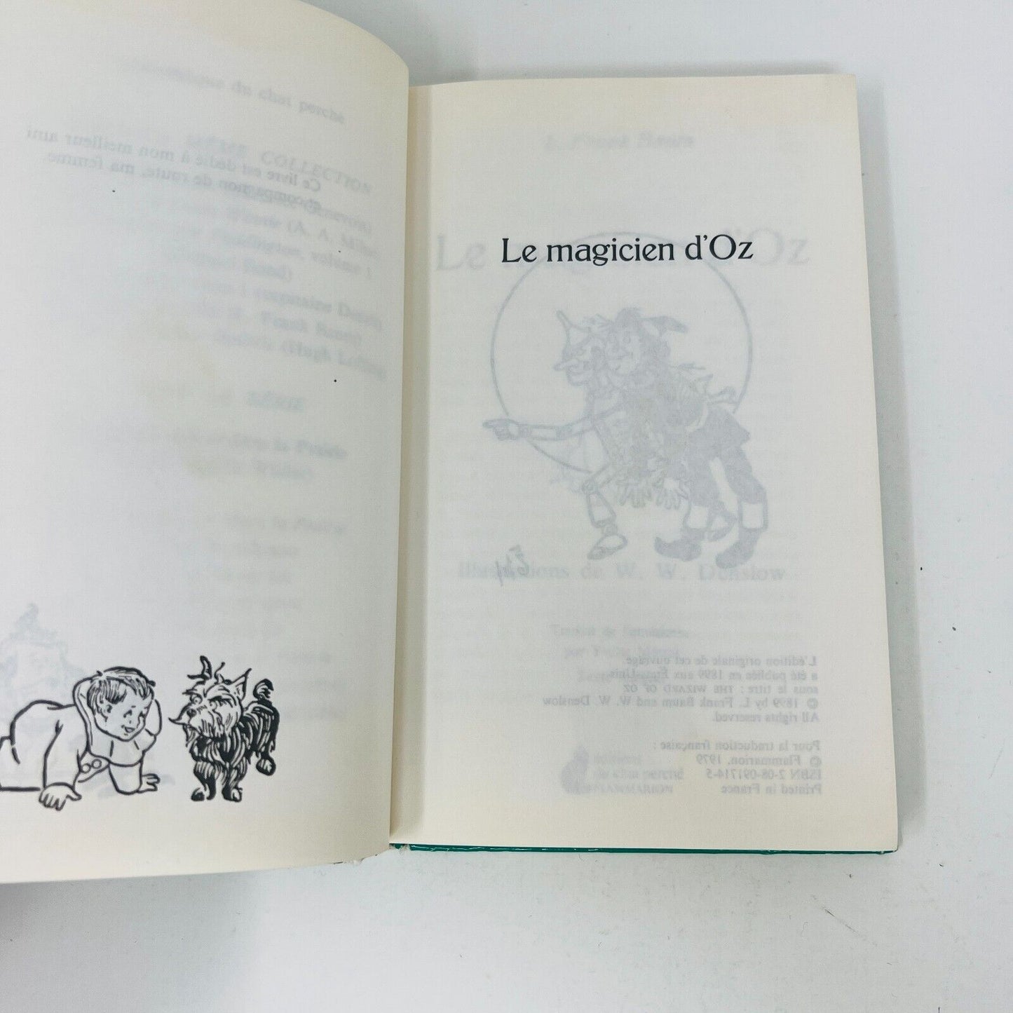 5x Bibliothèque du Chat Perché Oz Peter Pan Docteur Dolittle Lot Livres Français