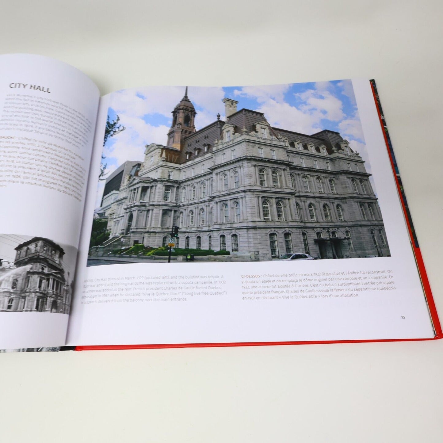 2017 Montréal Then and Now / d'Hier à Aujourd'Hui Alan Hustak Johanne Norchet HC