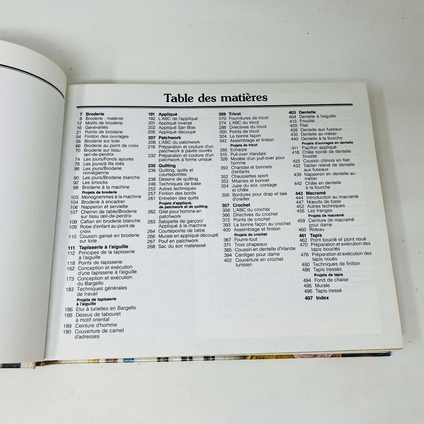 1981 Guide Complet des Travaux à l'Aiguille Couture Sélection du Reader's Digest