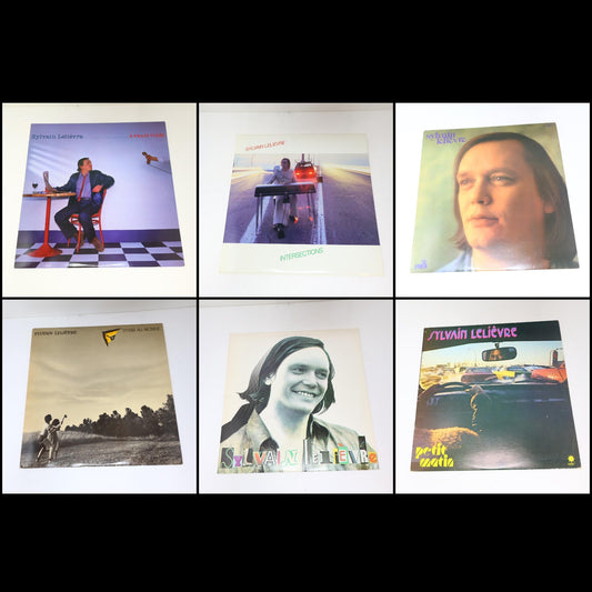 Sylvain Lelièvre Lot 6 Disques Petit Matin/Programme Double/Intersections Record