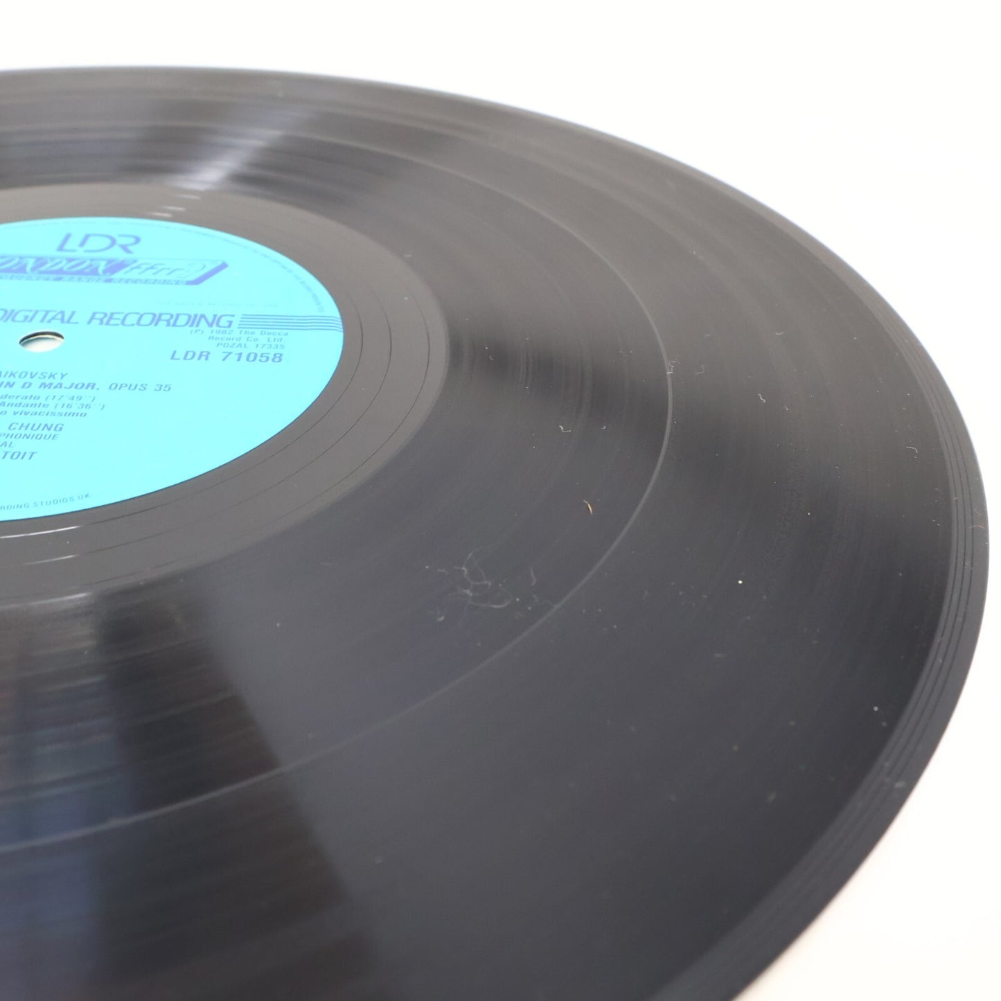 Kyung Wha Chung Violin Concertos Tchaikovsky/Mendelsson Record Vinyl LDR 71058