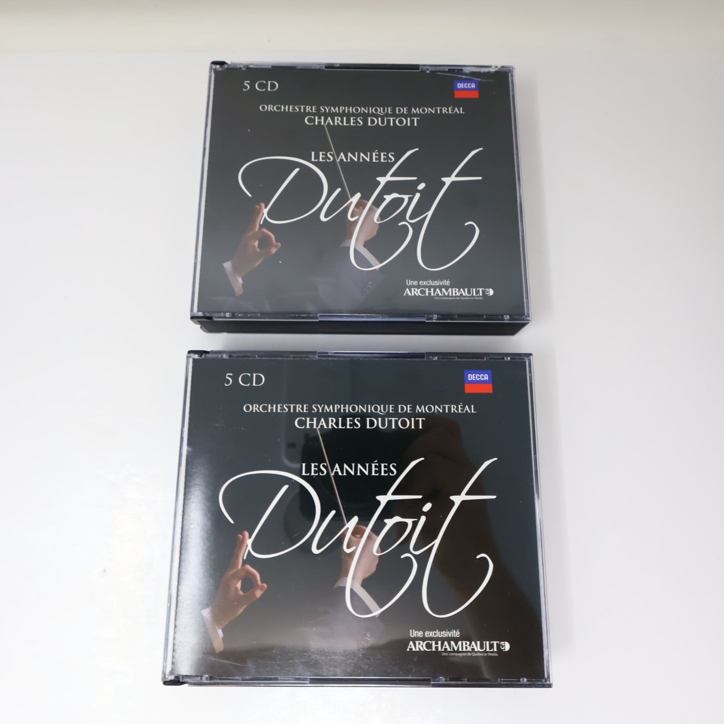 Charles Dutoit Lot 2 CD Dutoit-Montréal Chez Decca 20 Ans Déjà/Les Années Dutoit